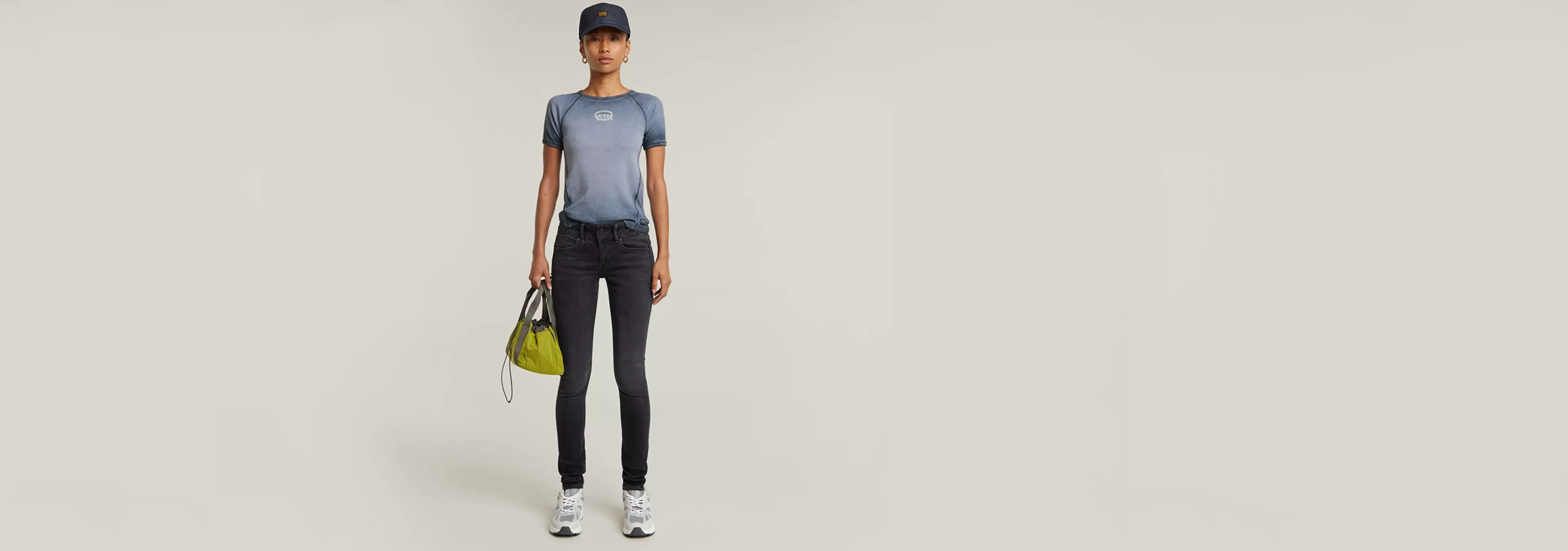 New G-Star Army Ringer Slim Top osaka blue gd