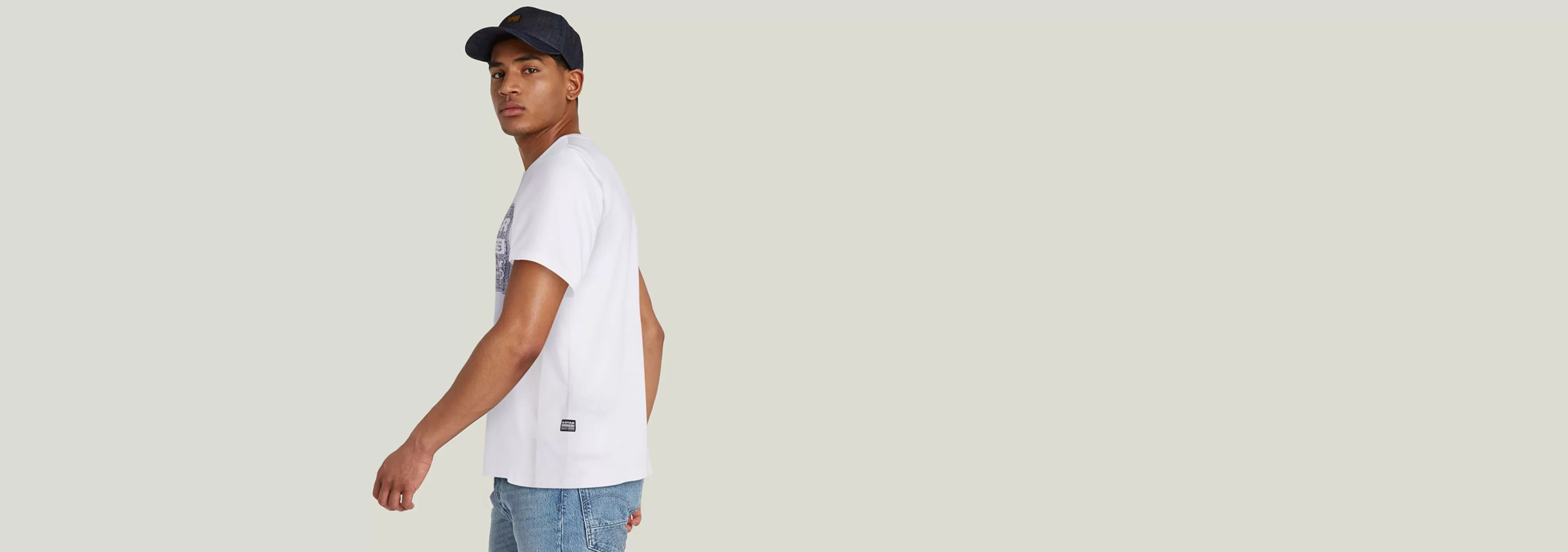 Hot G-Star Bandana T-Shirt white