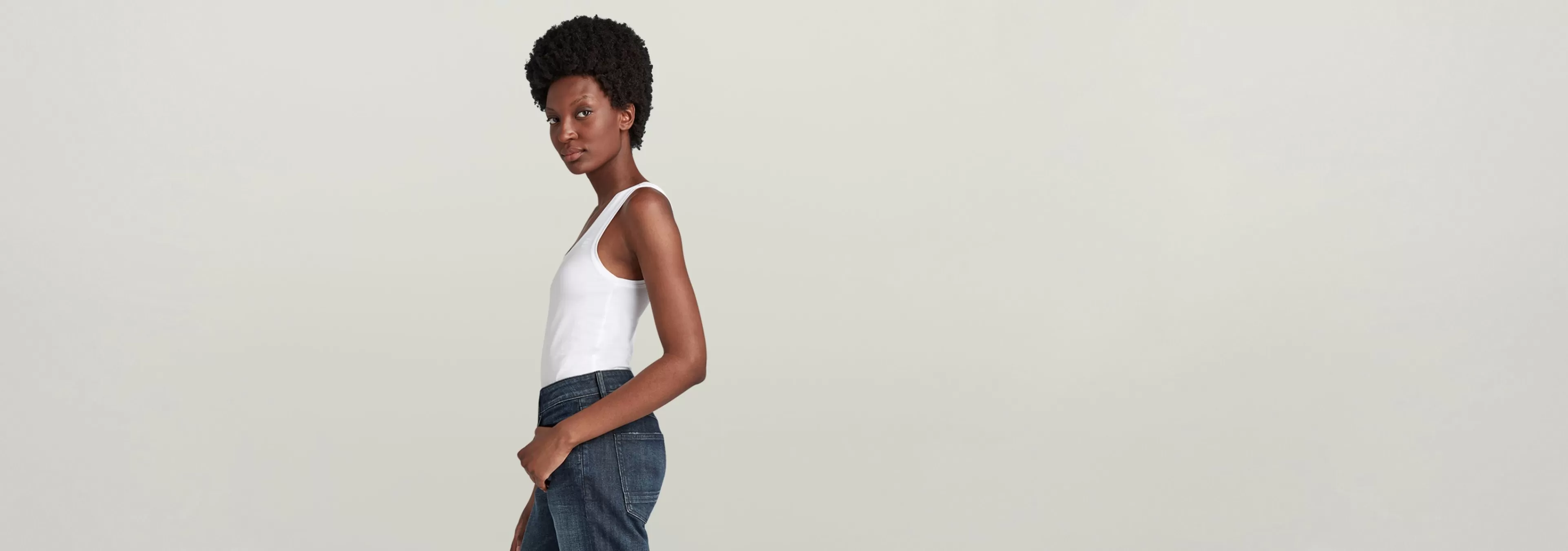 Outlet G-Star Base Tanktop white