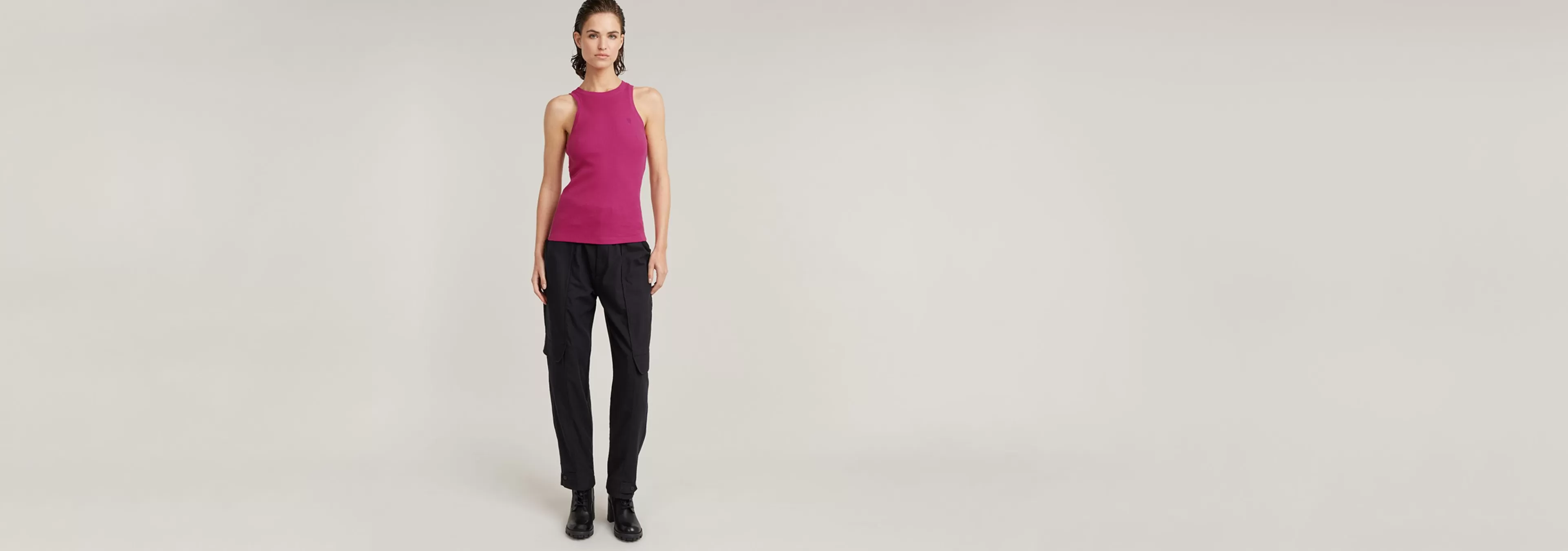 Clearance G-Star Base Tanktop fuchsia red