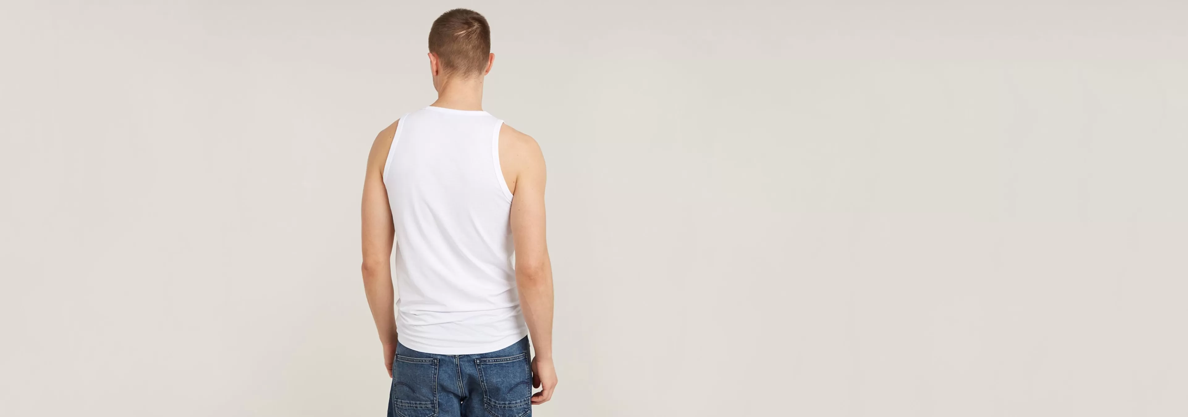Best Sale G-Star Base Tanktop Set Van 2 white