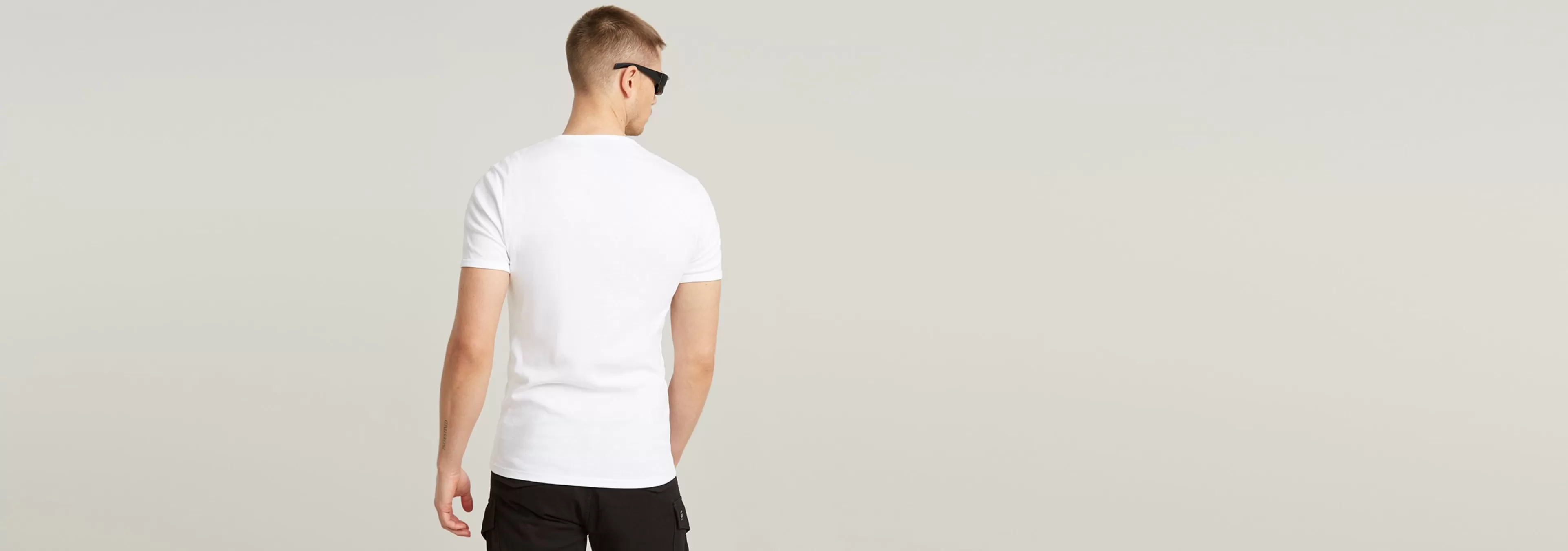 Flash Sale G-Star Base T-Shirt Set Van 2 white