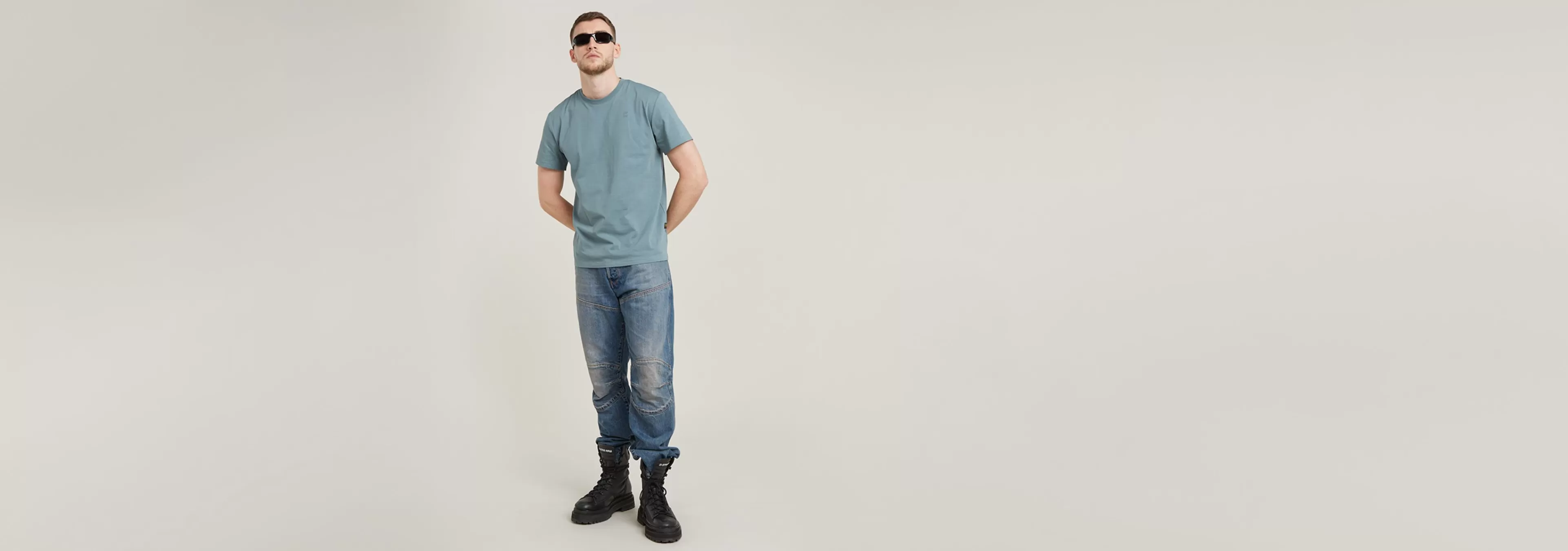 Shop G-Star Base-S T-Shirt Bolt Grey