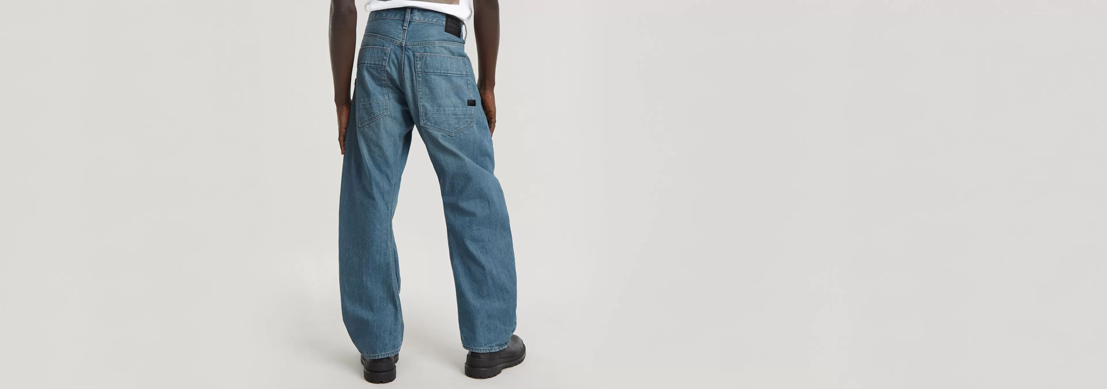 Cheap G-Star Bend 3D Loose Jeans faded green glacier