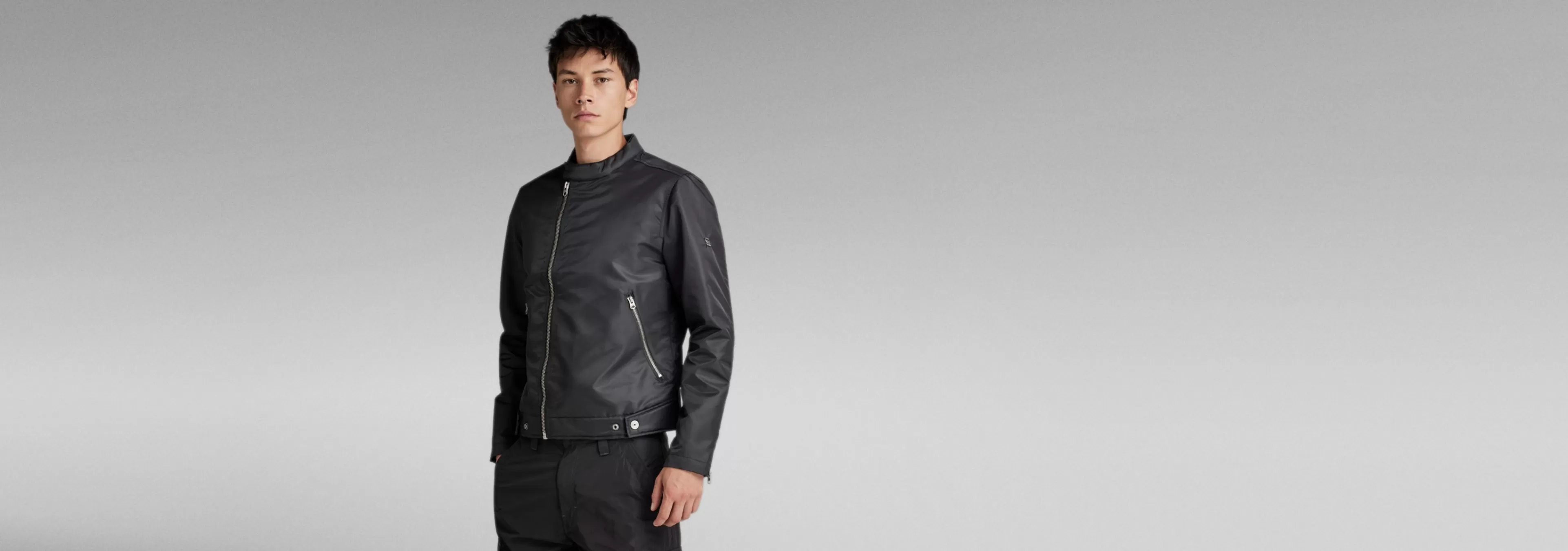 Outlet G-Star Biker Jack black