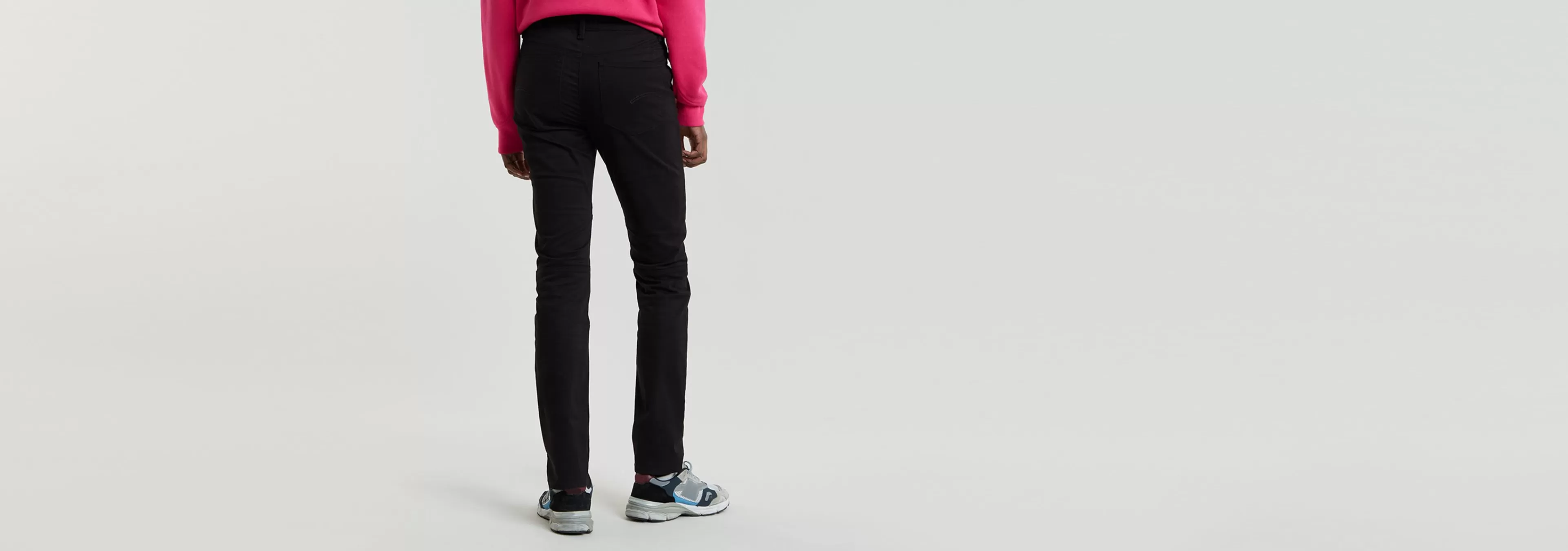 Online G-Star Biker Skinny Broek dark black