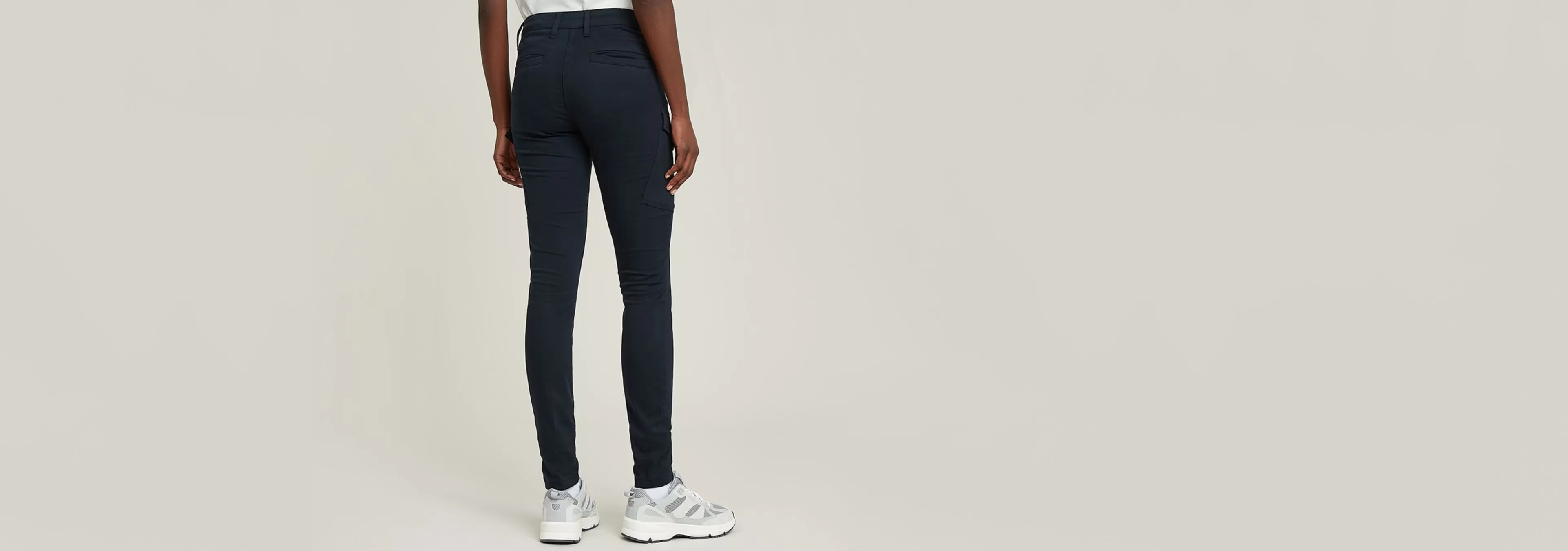 Clearance G-Star Blossite G-Shape Army High Skinny Broek Navy