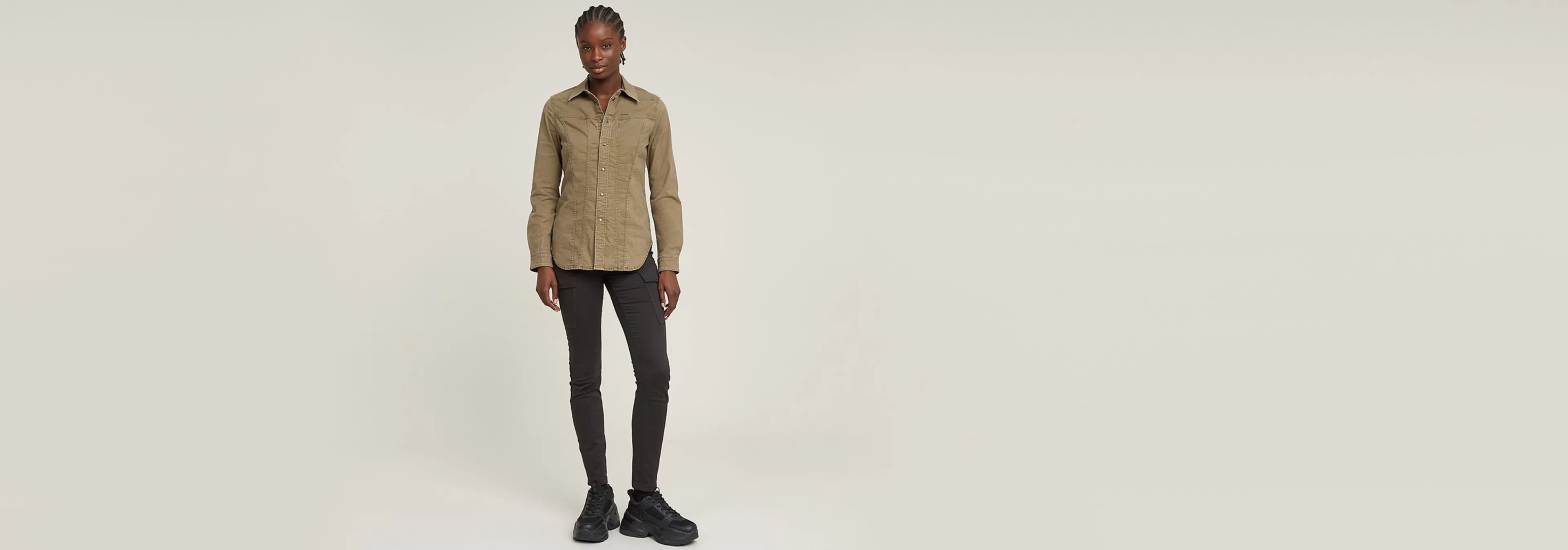 Cheap G-Star Blouse Slim antic green