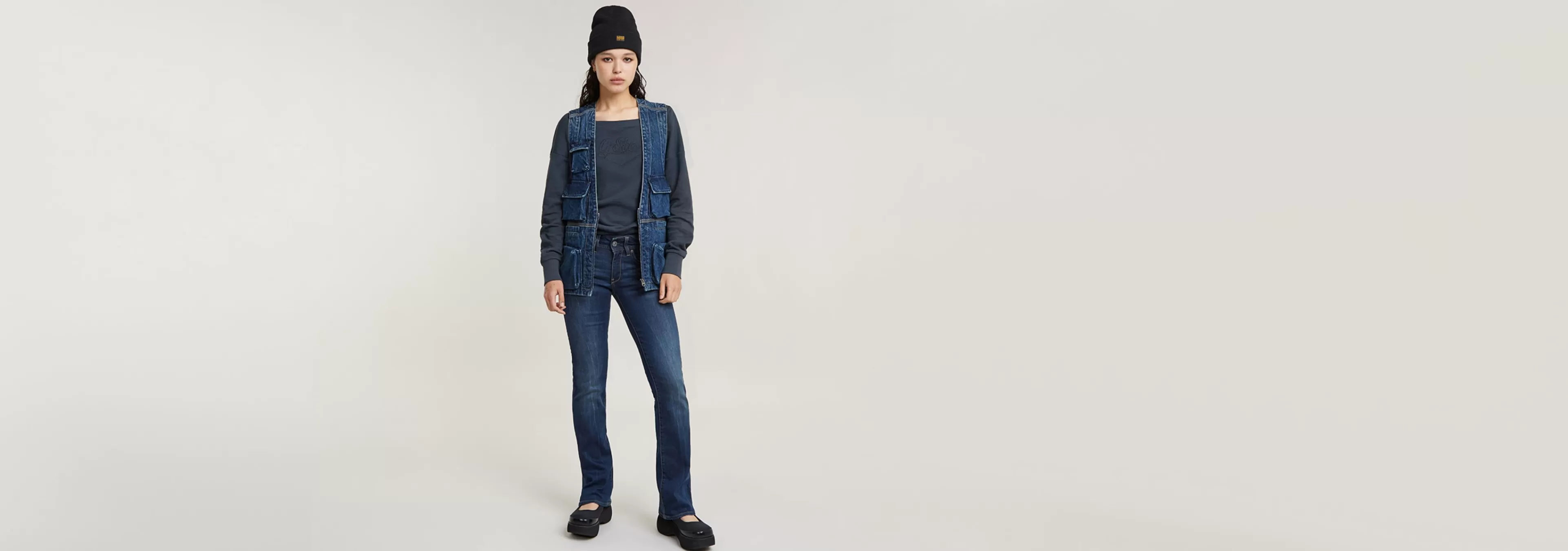 Shop G-Star Boat Neck Loose Sweater petrol