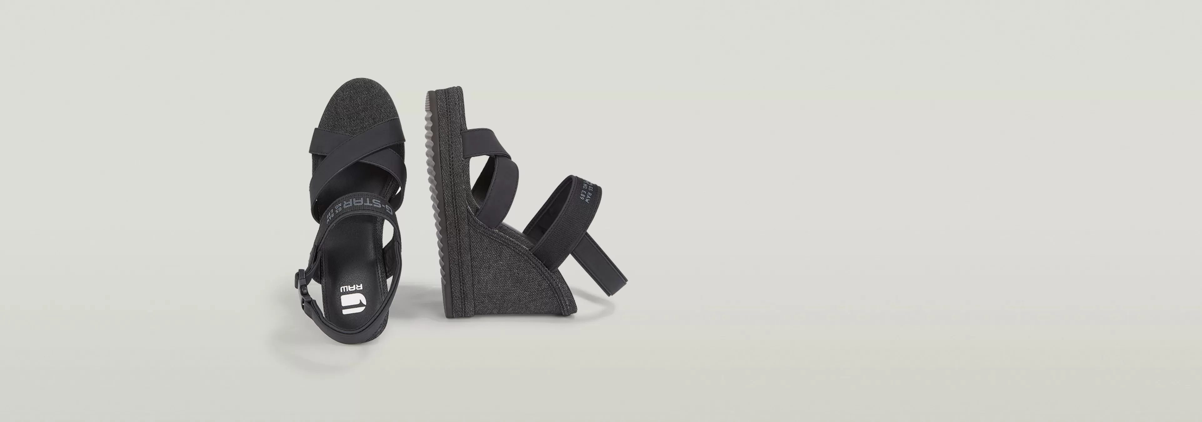 Sale G-Star Bodana Cross Strap Denim Sleehak black/black