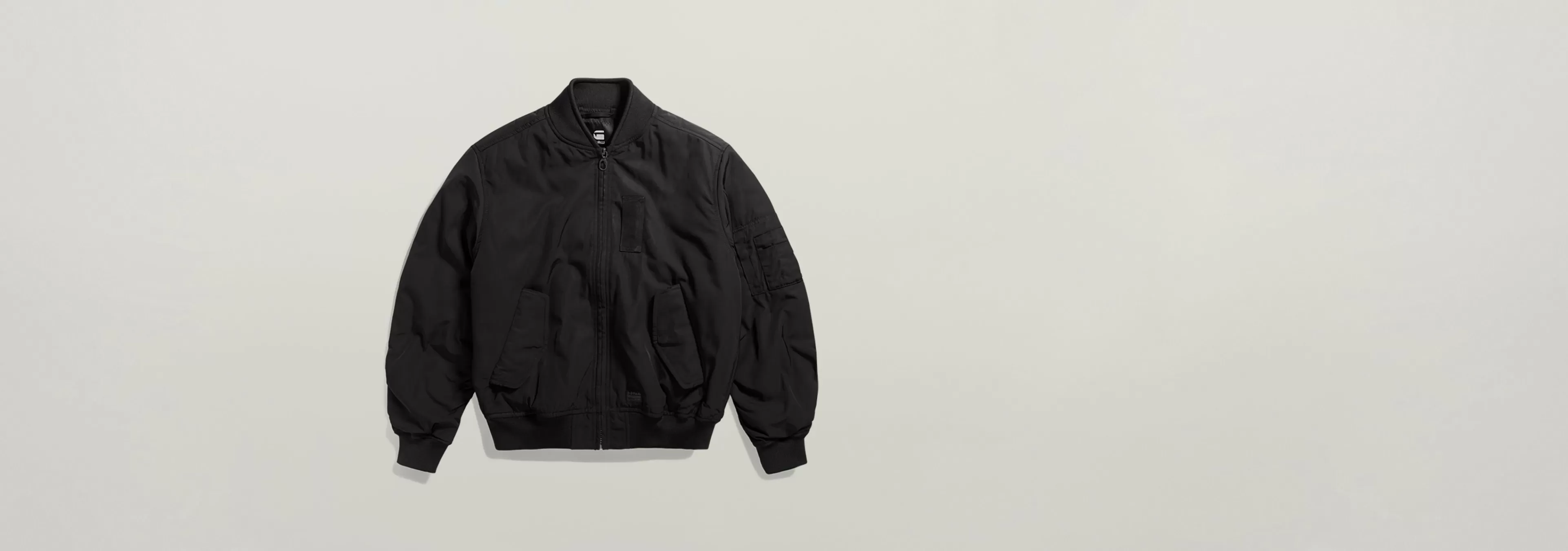 Outlet G-Star Bomberjack Gewatteerd dark black
