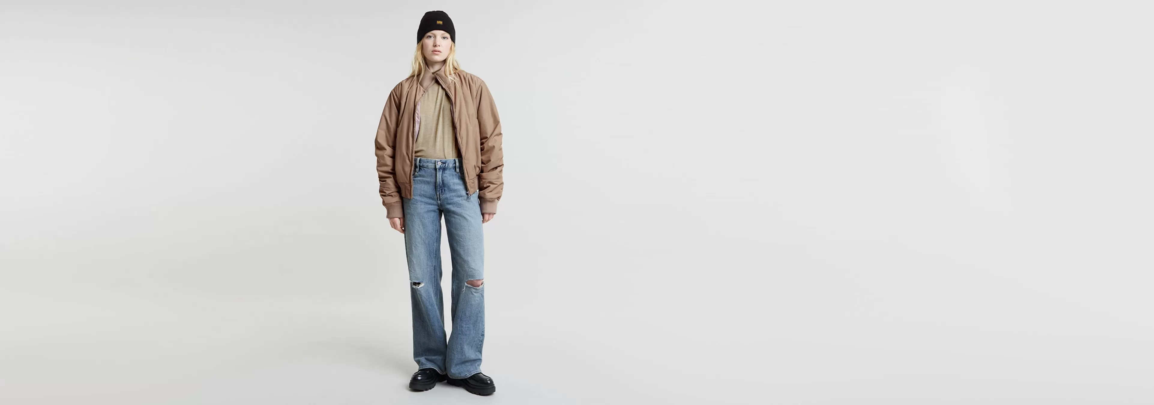 New G-Star Bomberjack Transitional desert sand