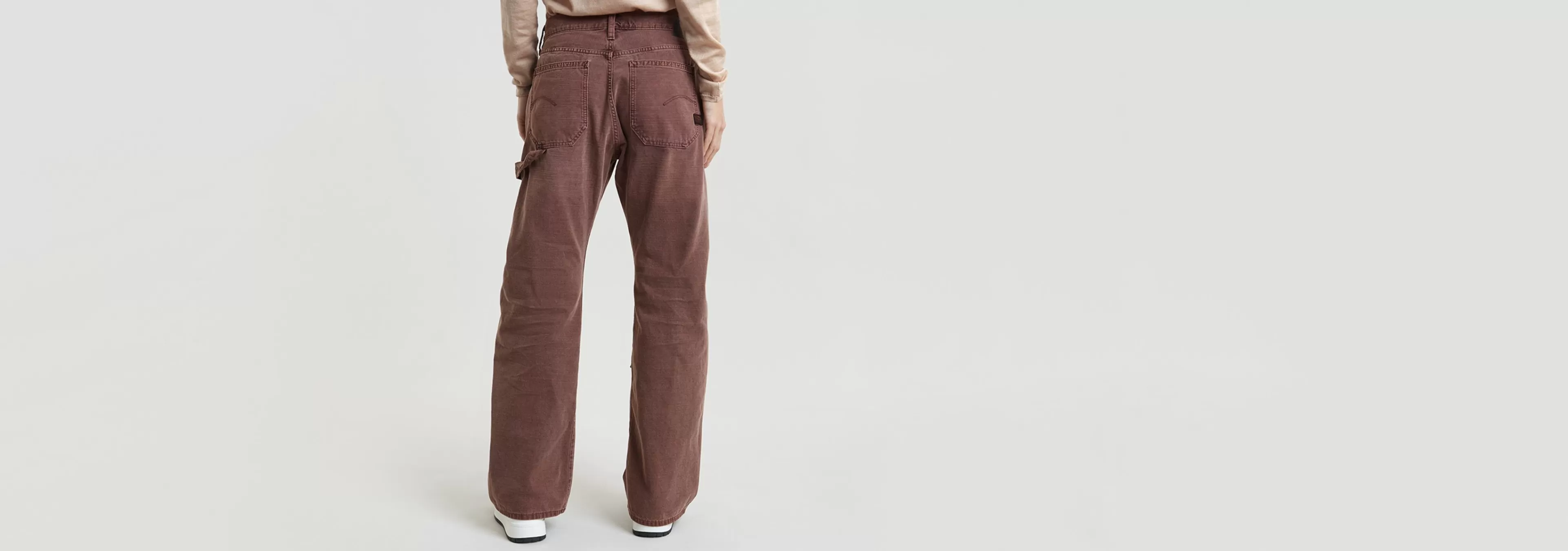 Discount G-Star Bowey 3D Carpenter Loose Jeans faded brown stone gd