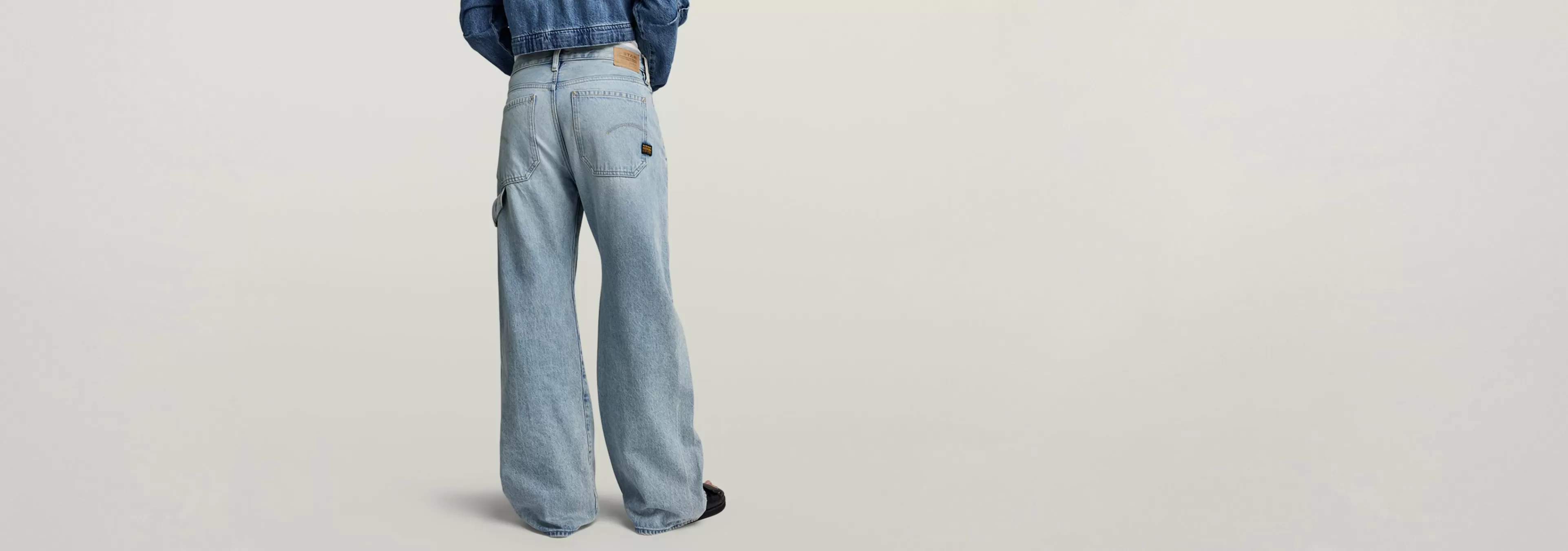 Best G-Star Bowey 3D Carpenter Loose Jeans sun faded fogbow restored