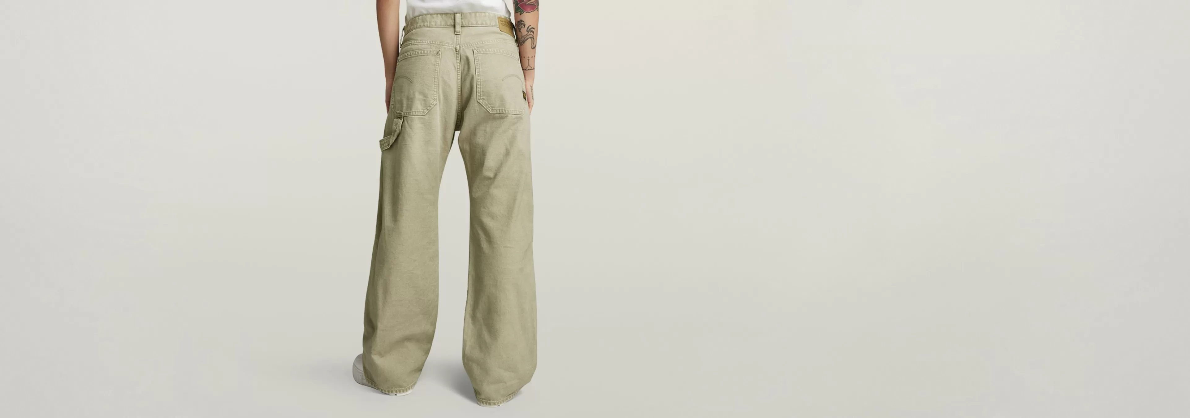 Hot G-Star Bowey 3D Carpenter Loose Jeans sun faded sage gd