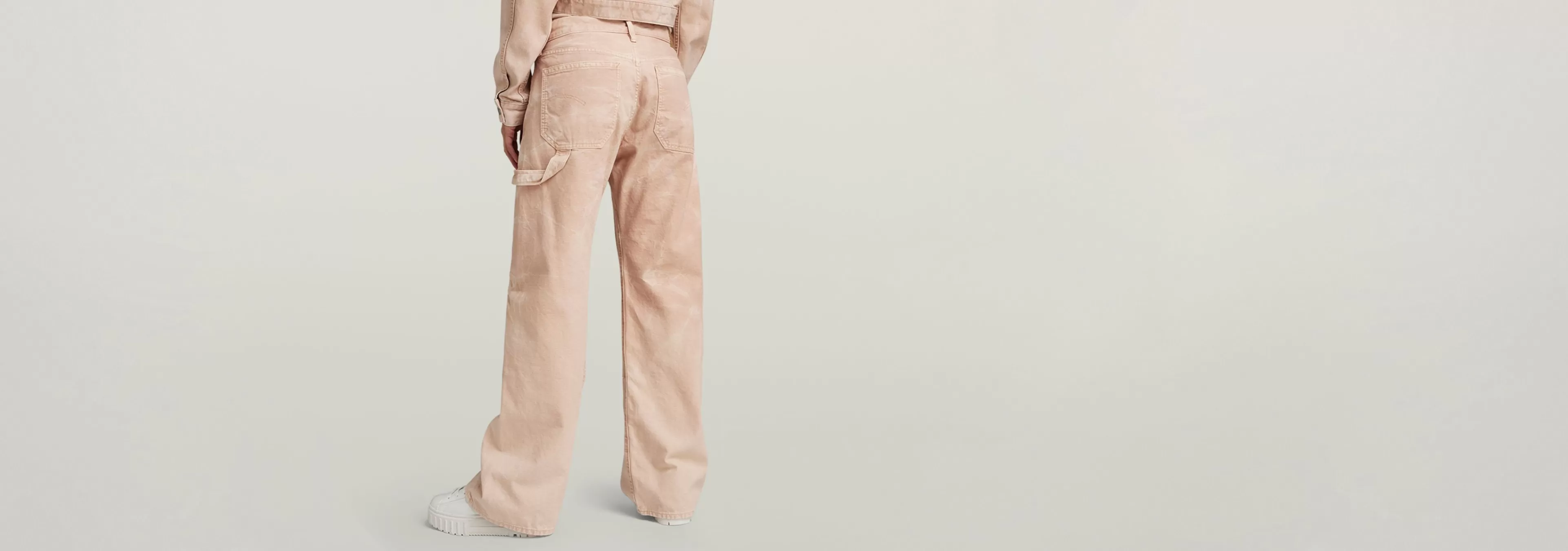 Fashion G-Star Bowey 3D Carpenter Loose Jeans sun faded rugby tan gd
