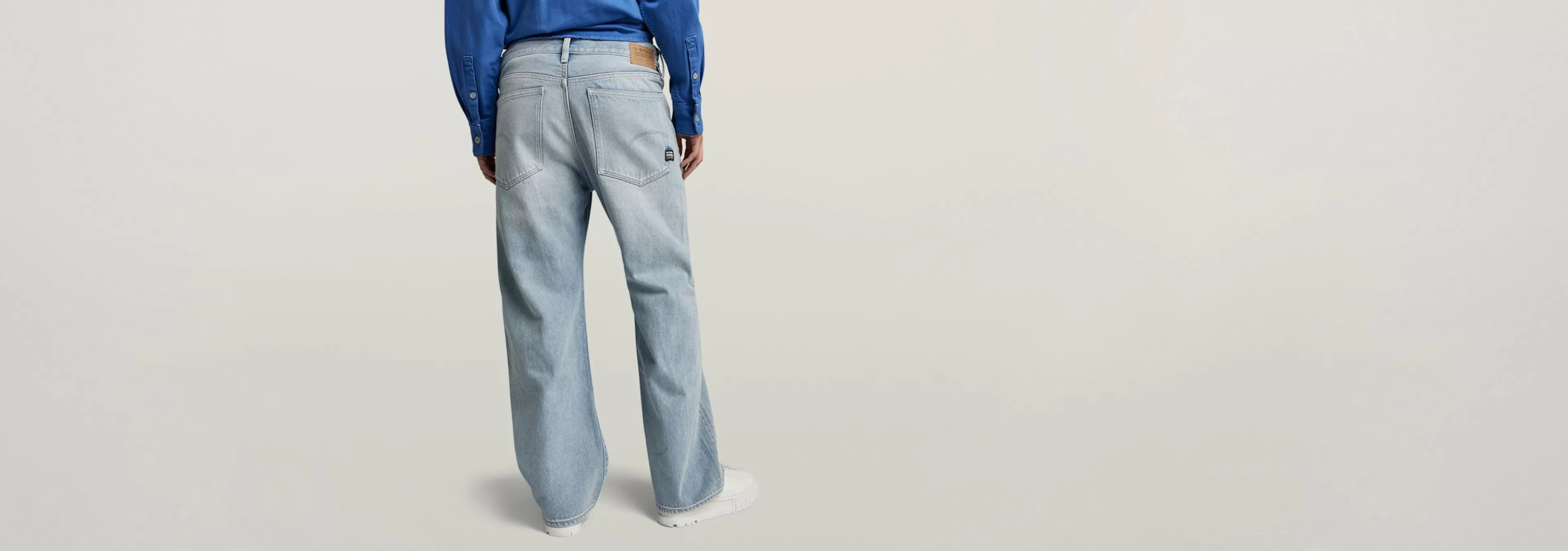 Best Sale G-Star Bowey Ankle Boyfriend 3D Jeans sun faded mirage blue