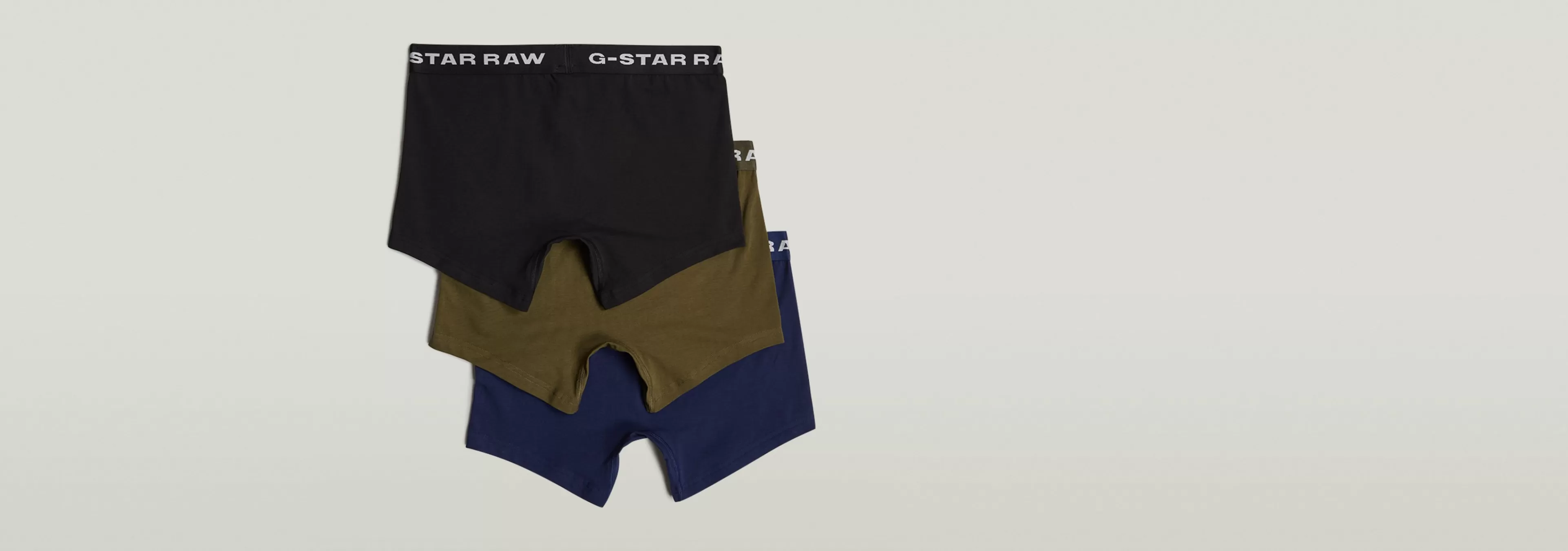 Best Sale G-Star Boxershort Set Van 3 Multiple dk black/imperial blue/shadow olive