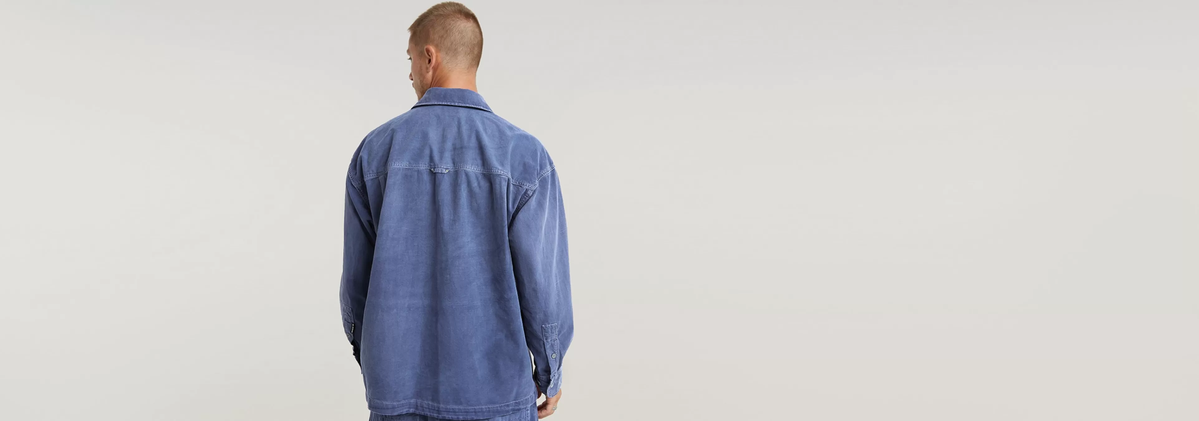 Cheap G-Star Boxy Fit Shirt faded ciel blue gd