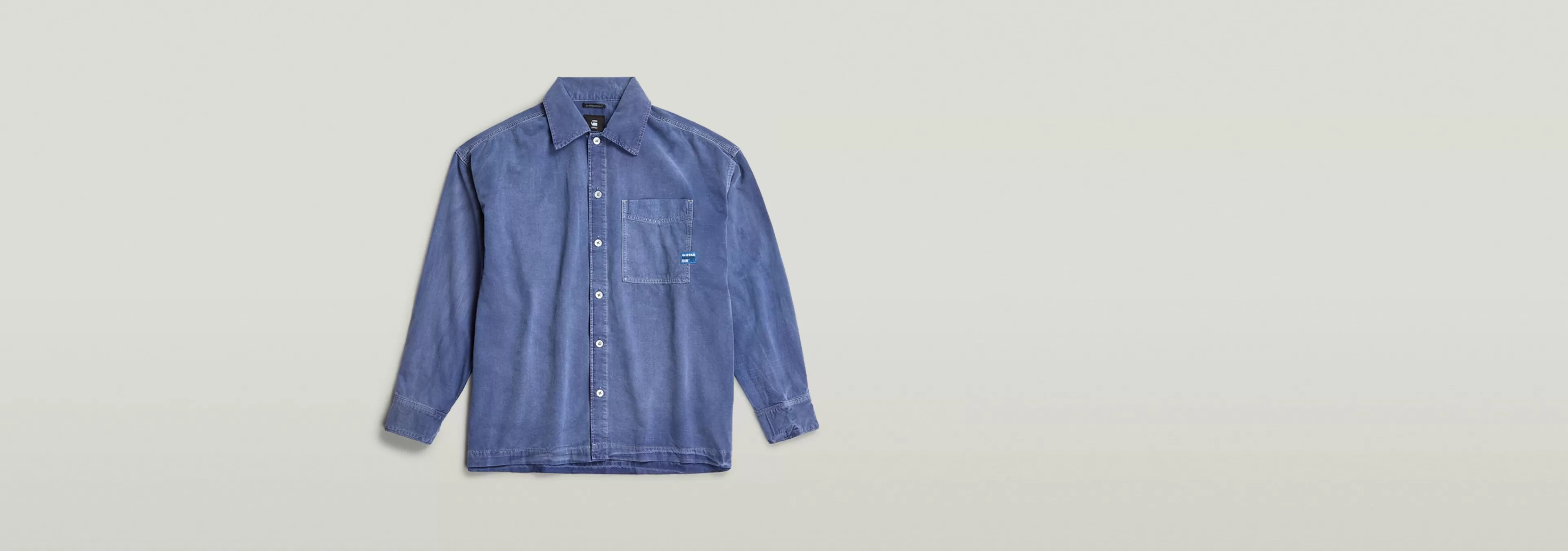 Cheap G-Star Boxy Fit Shirt faded ciel blue gd