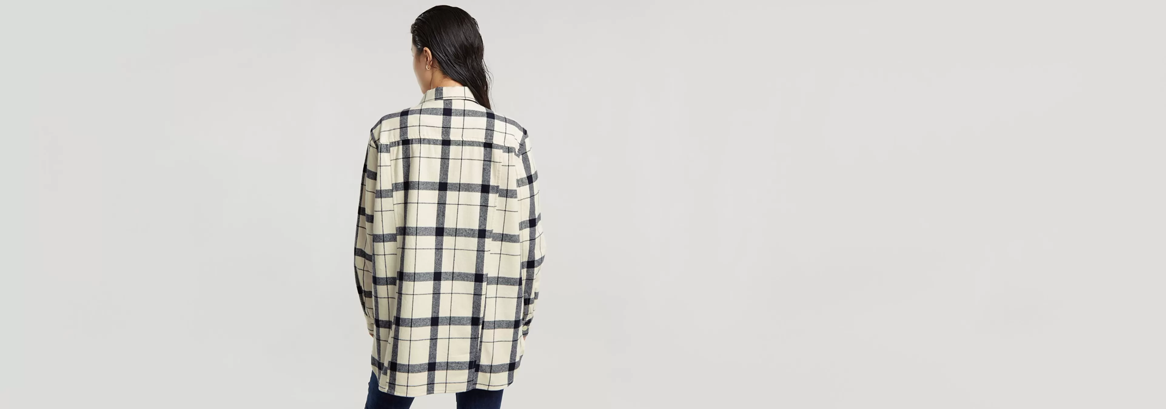 Discount G-Star Boyfriend Overshirt milk remy check