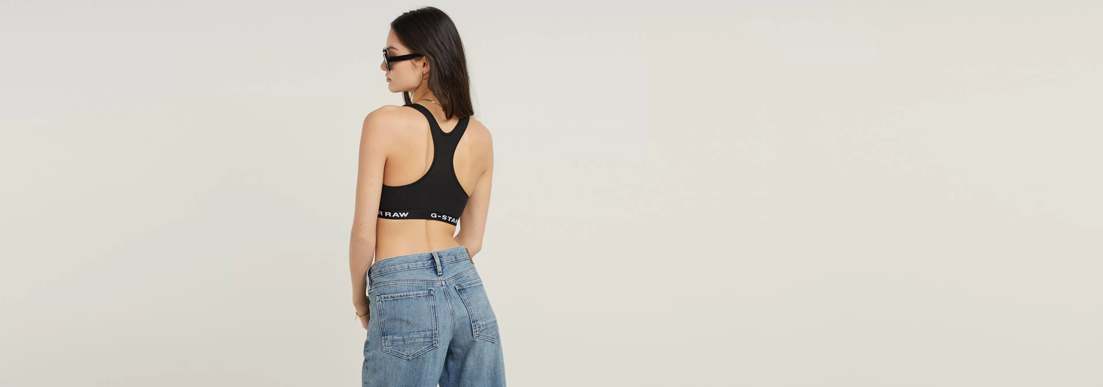 Online G-Star Bralette dark black