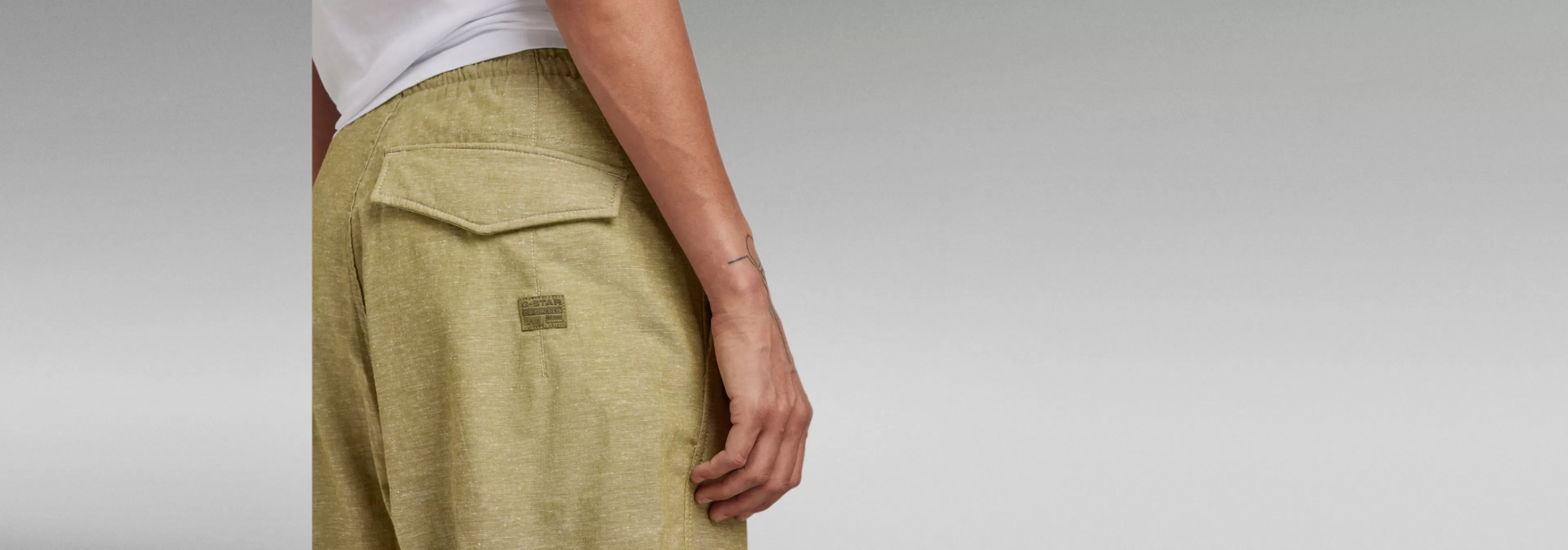 Discount G-Star Broek Cosy Natural avocado/milk