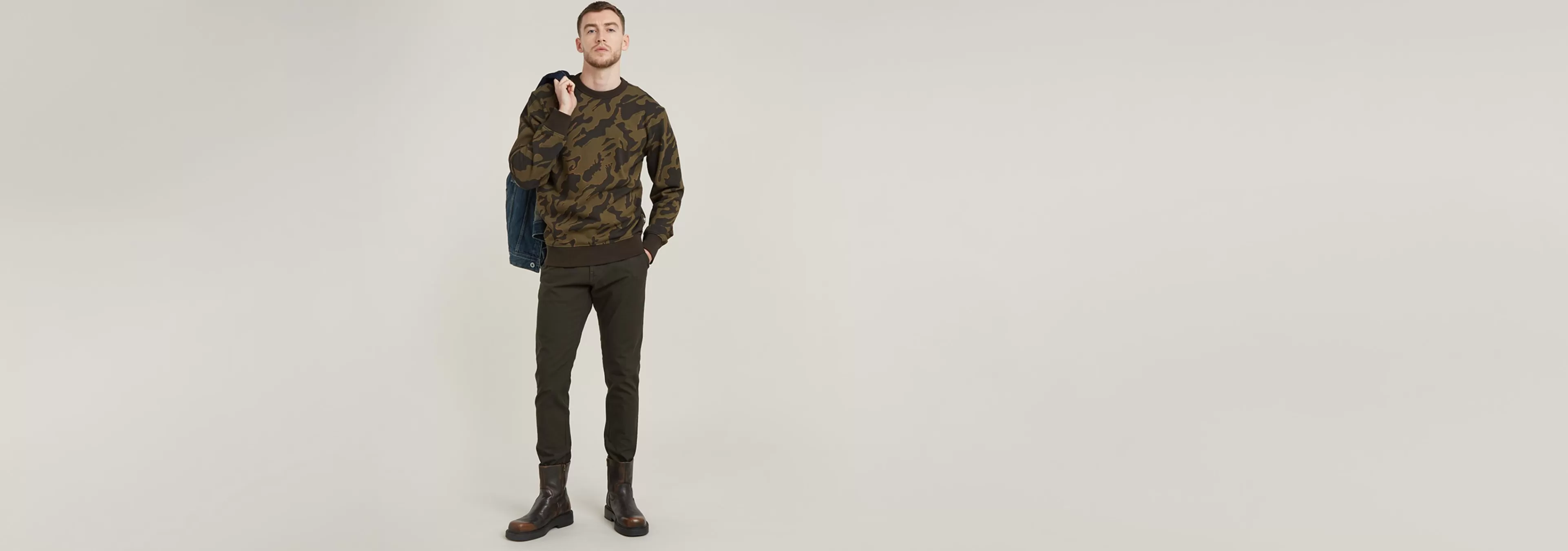 Outlet G-Star Bronson 2.0 Slim Chino asfalt