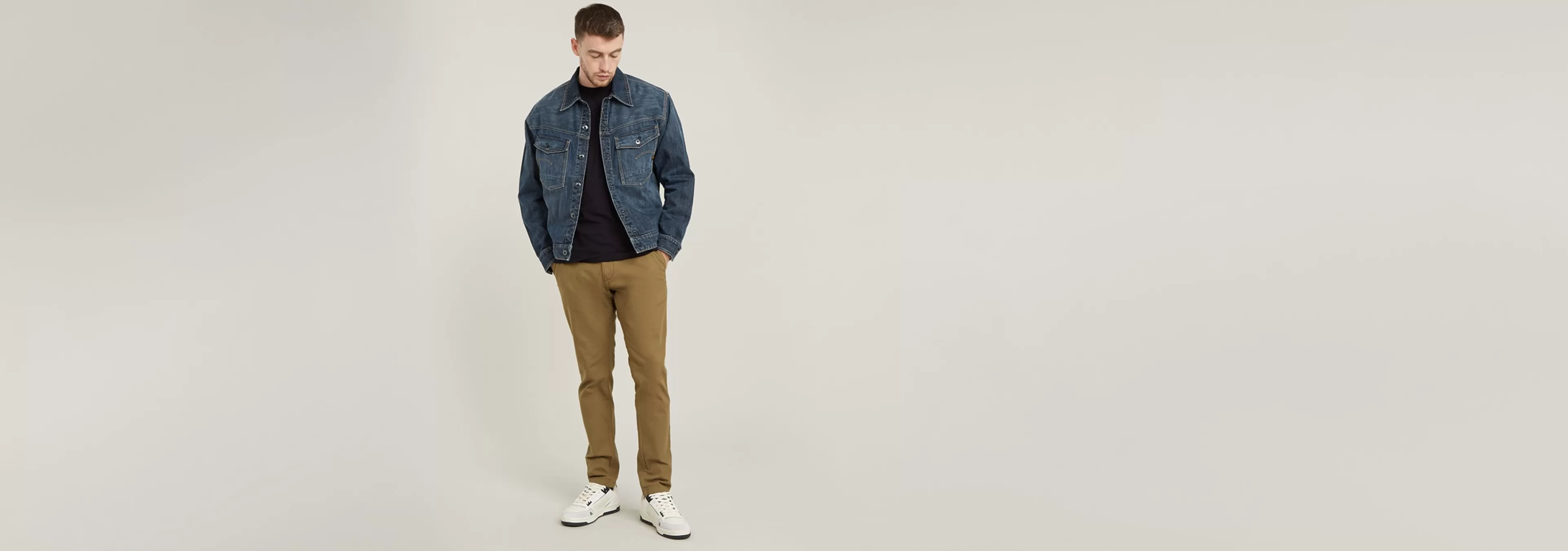 Clearance G-Star Bronson 2.0 Slim Chino Light Berber