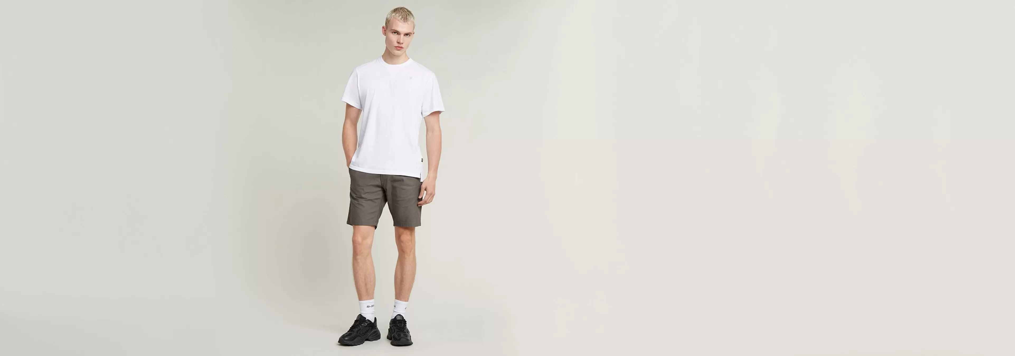 Fashion G-Star Bronson 2.0 Slim Chino Short gs grey