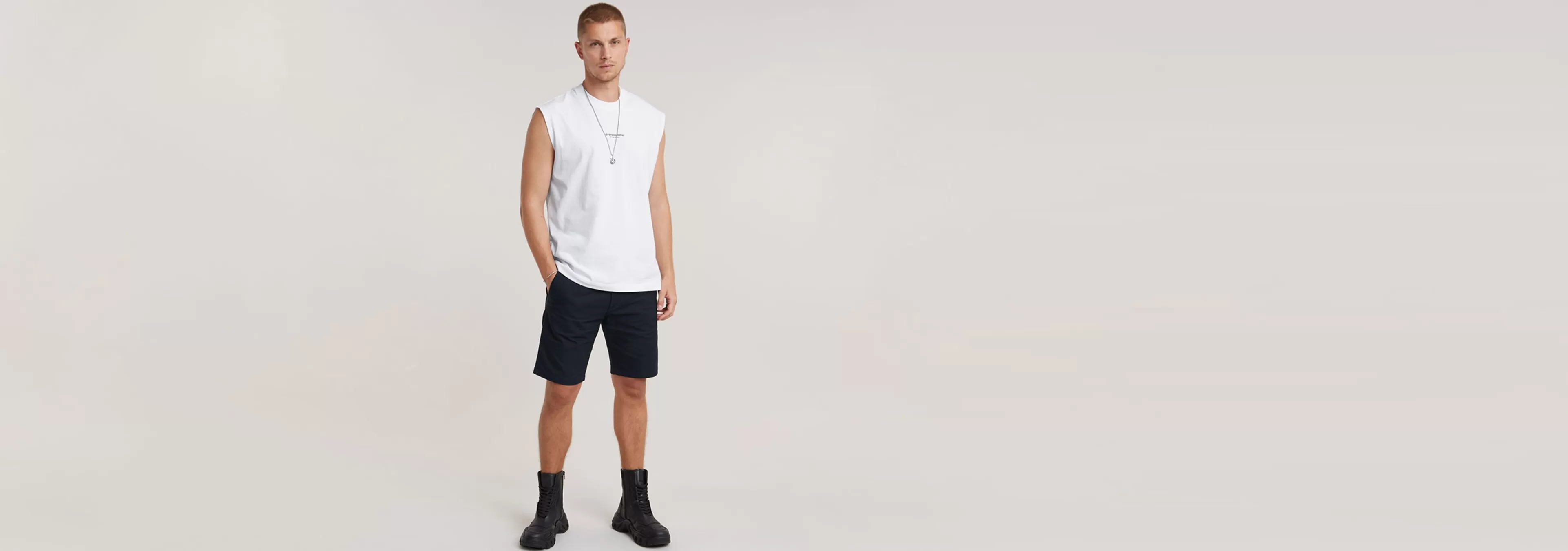 Hot G-Star Bronson 2.0 Slim Chino Short salute