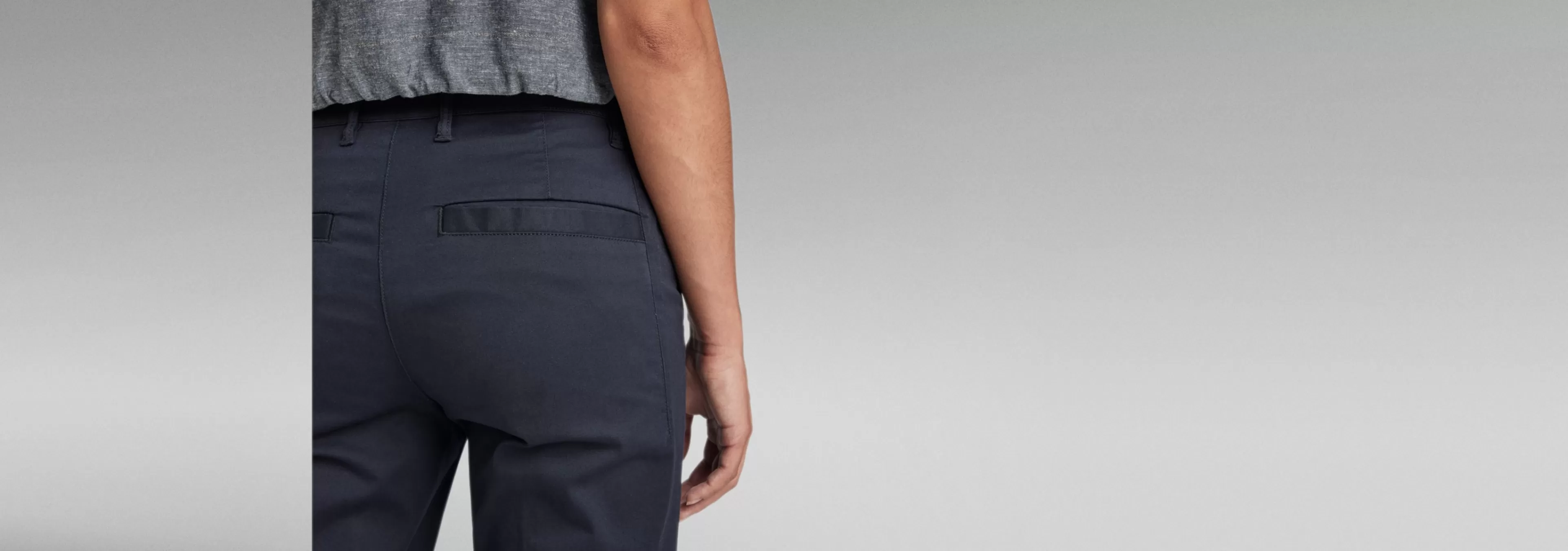 Flash Sale G-Star Bronson Mid Waist Skinny Chino mazarine blue