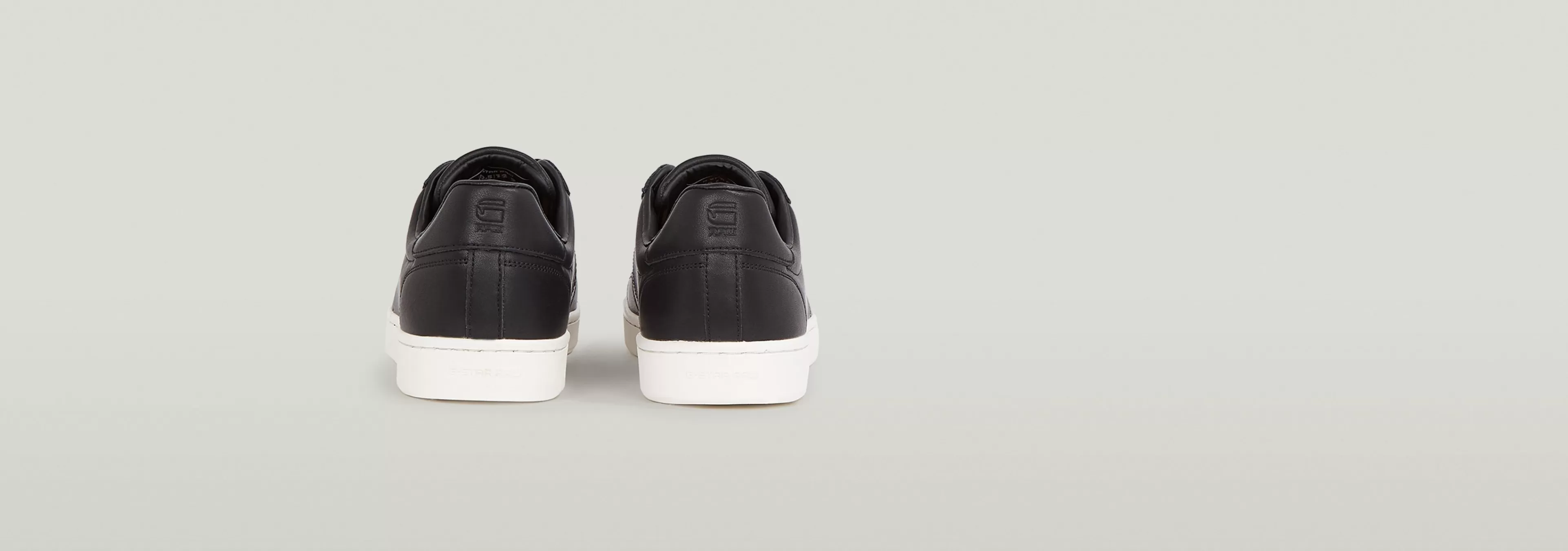 Sale G-Star Cadet Lederen Sneakers black