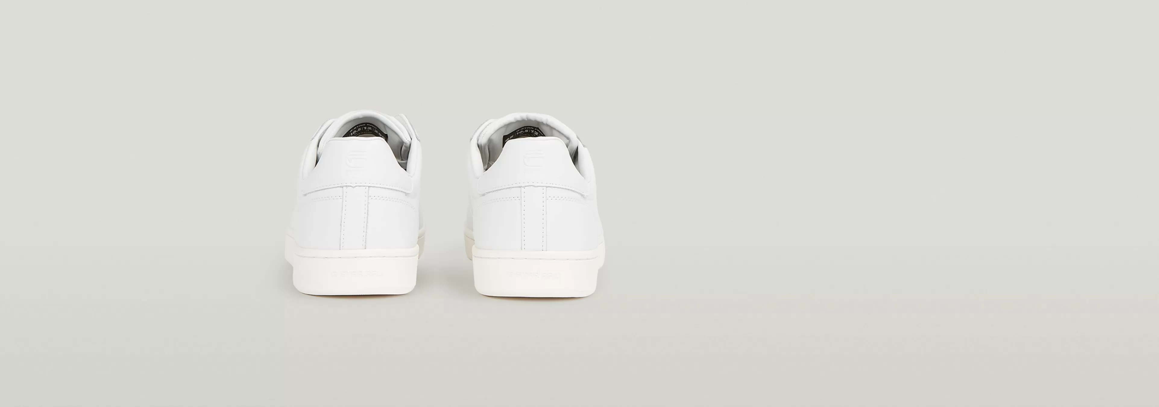 Cheap G-Star Cadet Lederen Sneakers white