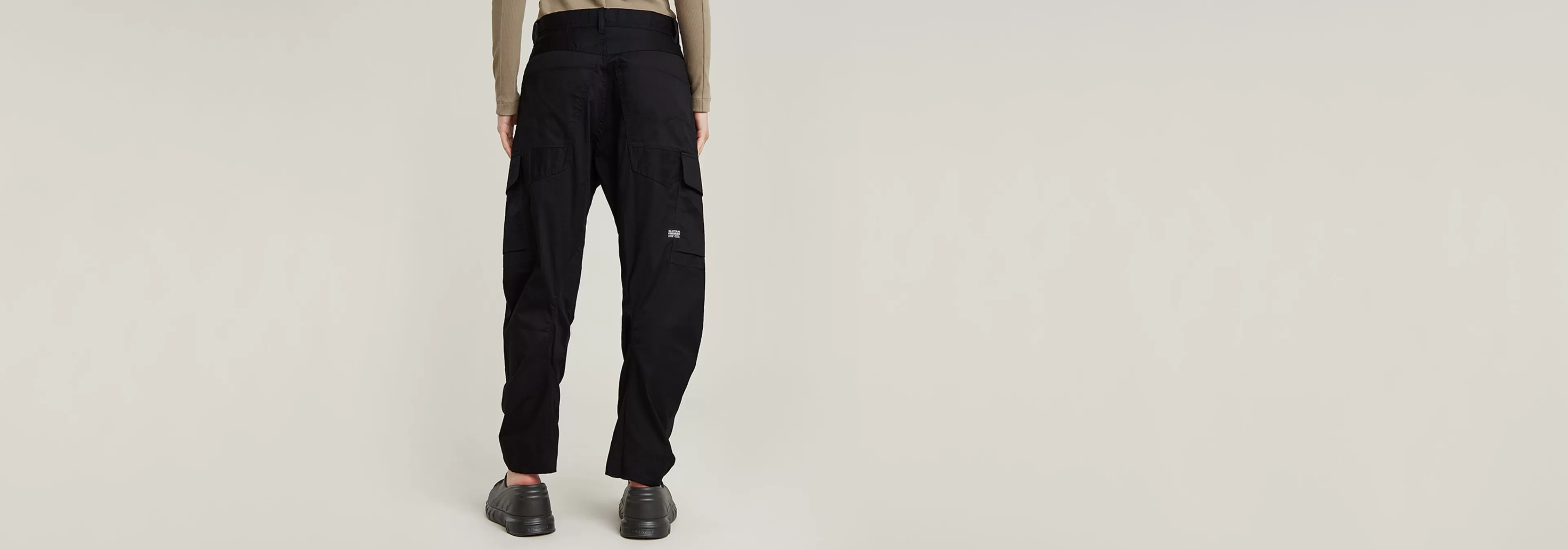 Cheap G-Star Cargo Broek 3D Boyfriend dark black