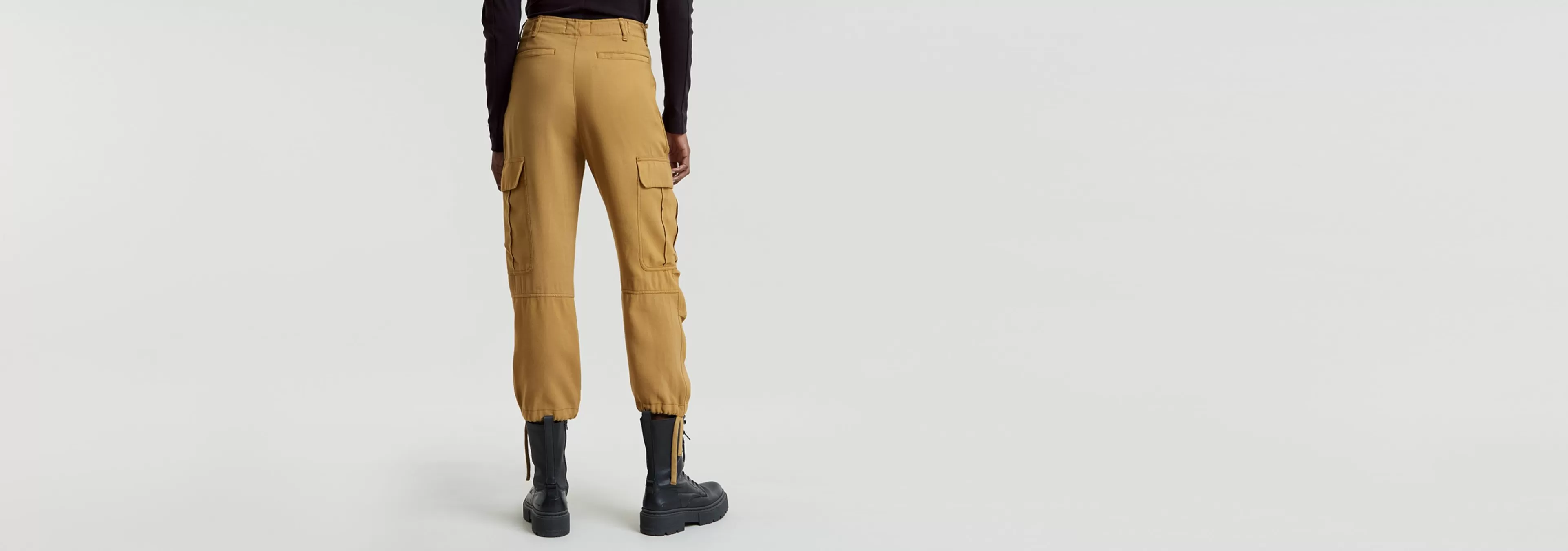 Flash Sale G-Star Cargo Broek Cropped Drawcord Dark Fall