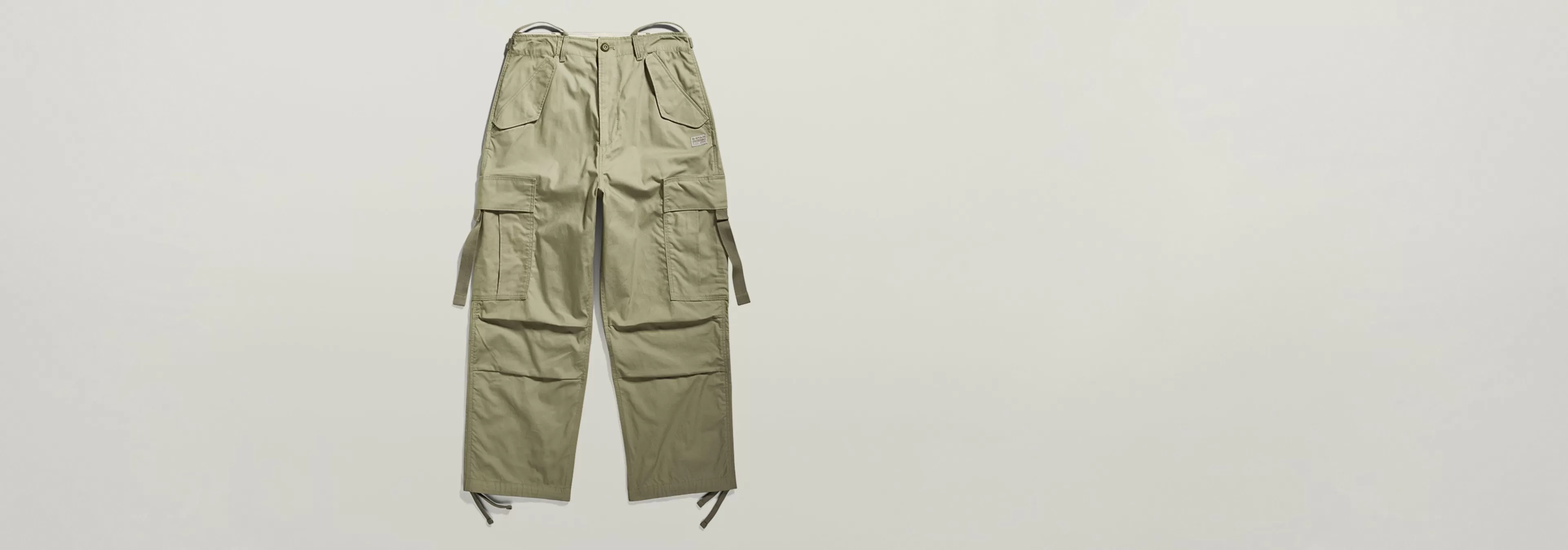 Store G-Star Cargo Broek Cropped Drawcord ensis green