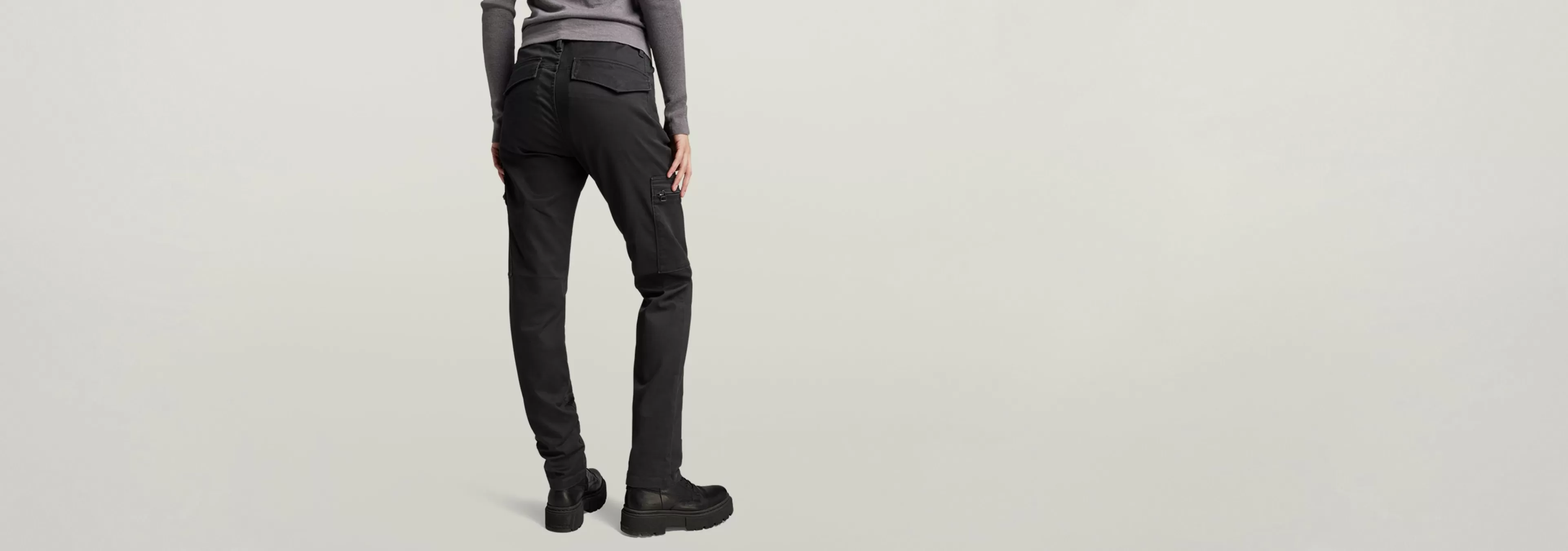 Best Sale G-Star Cargo Broek Skinny dark black