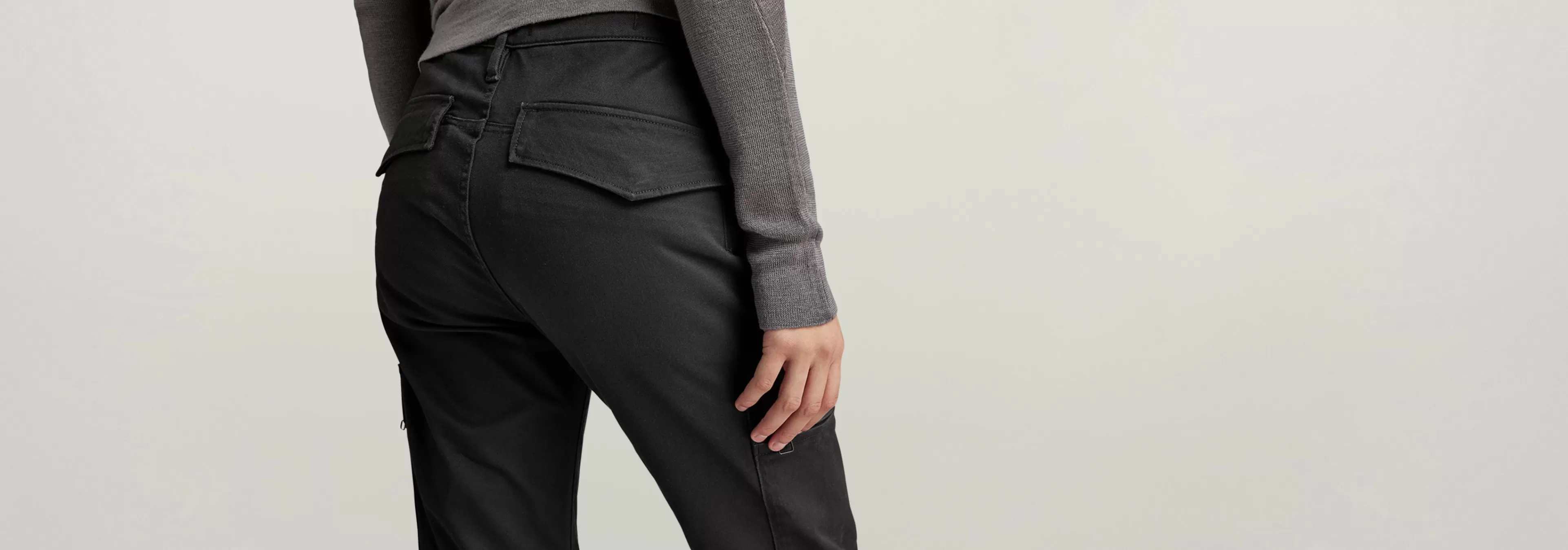 Best Sale G-Star Cargo Broek Skinny dark black