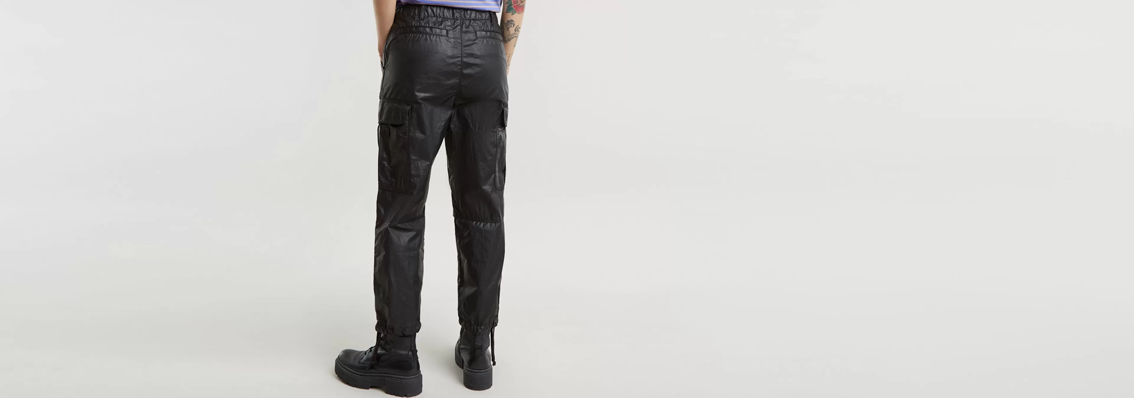 Flash Sale G-Star Cargo Cropped Drawcord Dark Black Cobler
