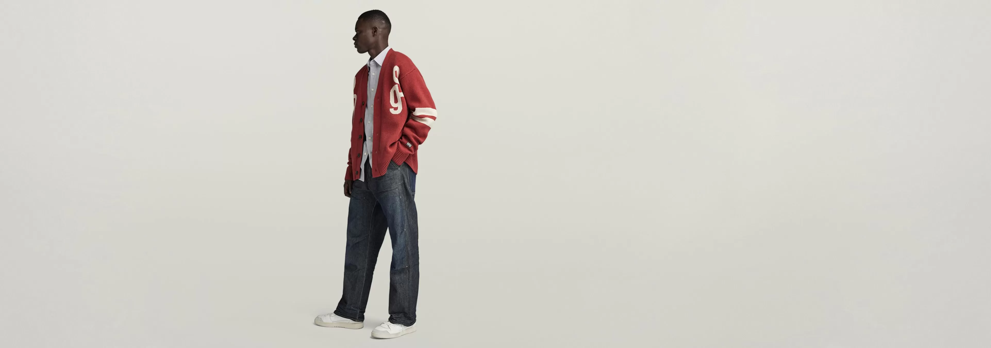 Store G-Star Carpenter 3D Loose Jeans Raw Denim Processed
