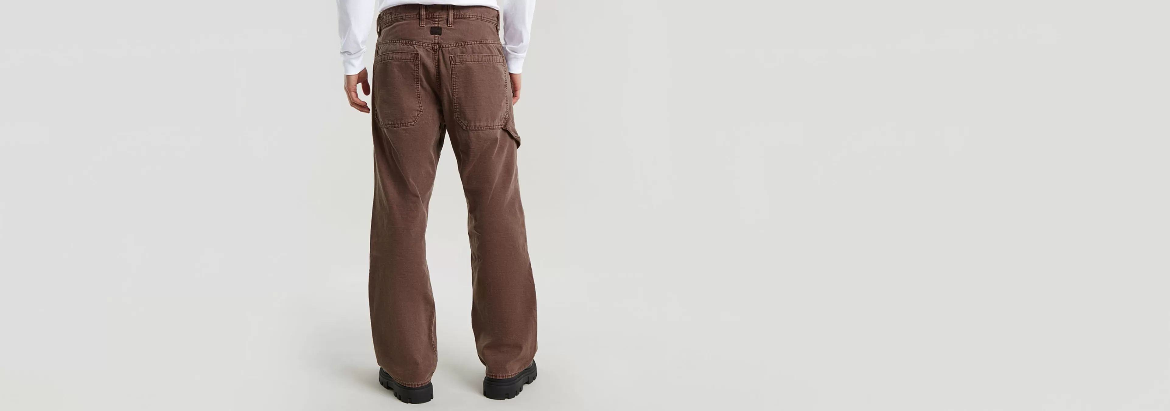 Hot G-Star Carpenter 3D Loose Jeans faded brown stone gd