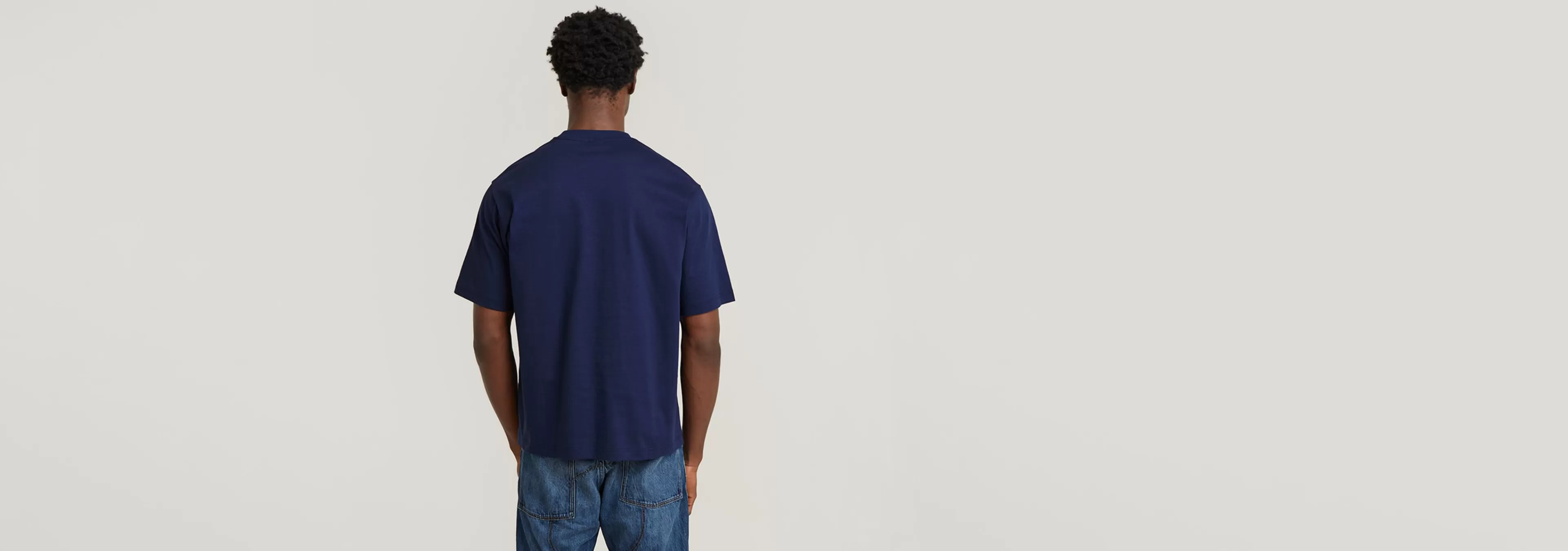 Best G-Star Center Chest Boxy T-Shirt imperial blue