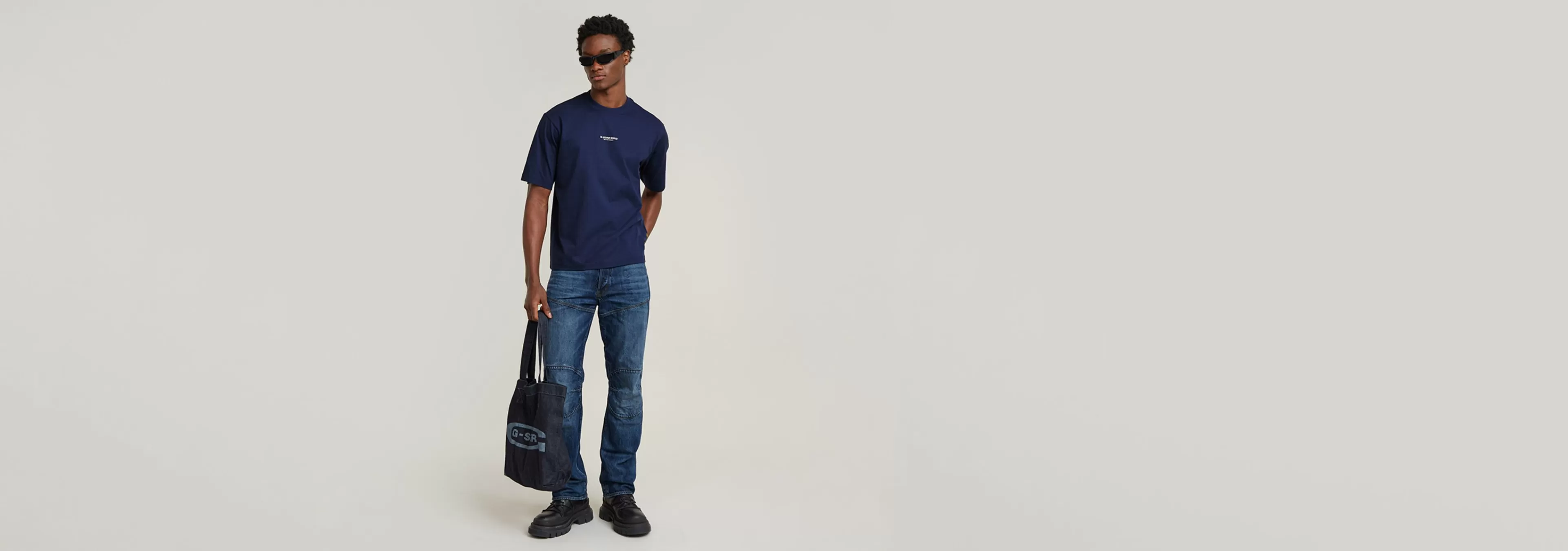 Best G-Star Center Chest Boxy T-Shirt imperial blue