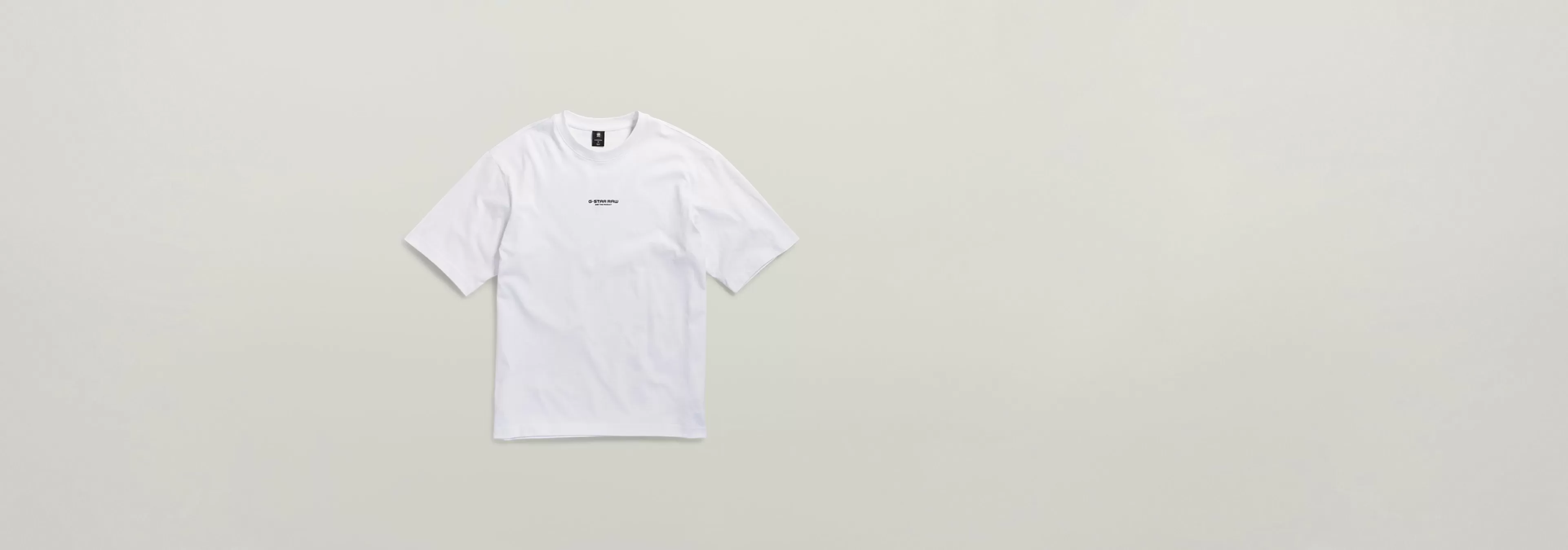 Cheap G-Star Center Chest Boxy T-Shirt white