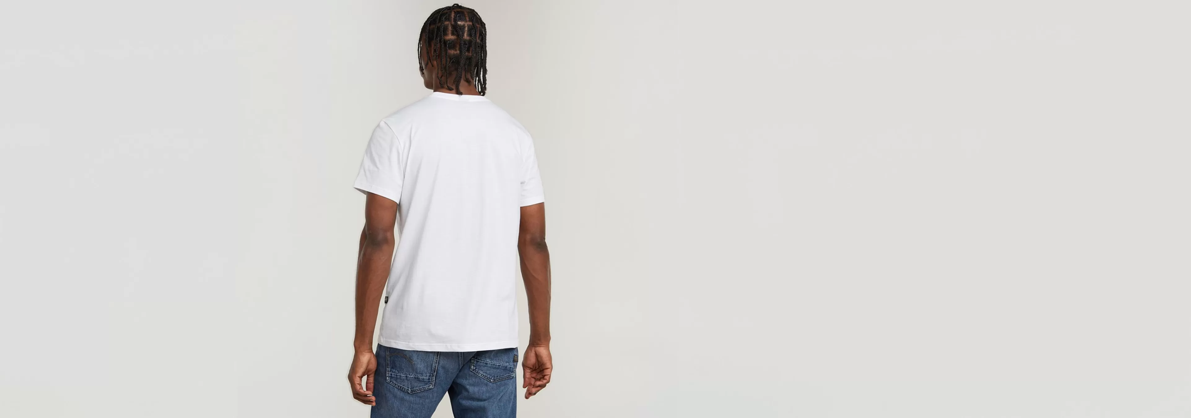 Clearance G-Star Chain Logo T-Shirt white