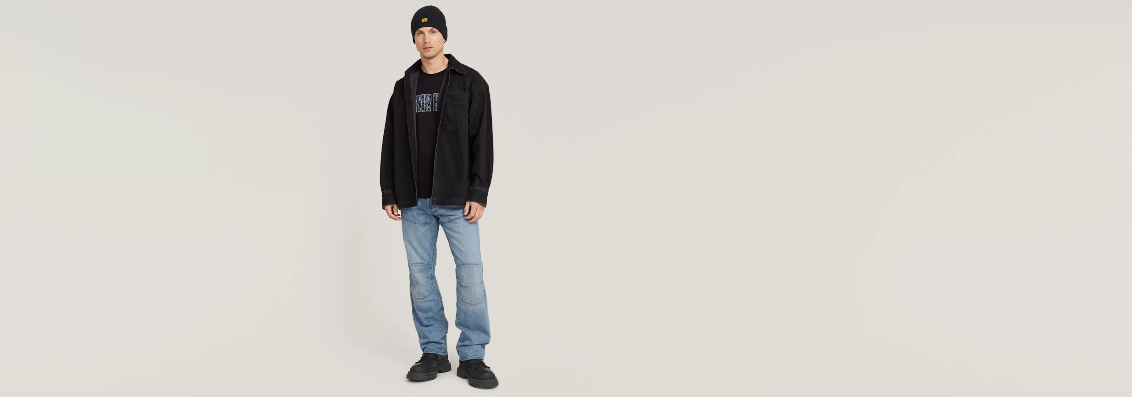 Cheap G-Star Chain Logo T-Shirt dark black