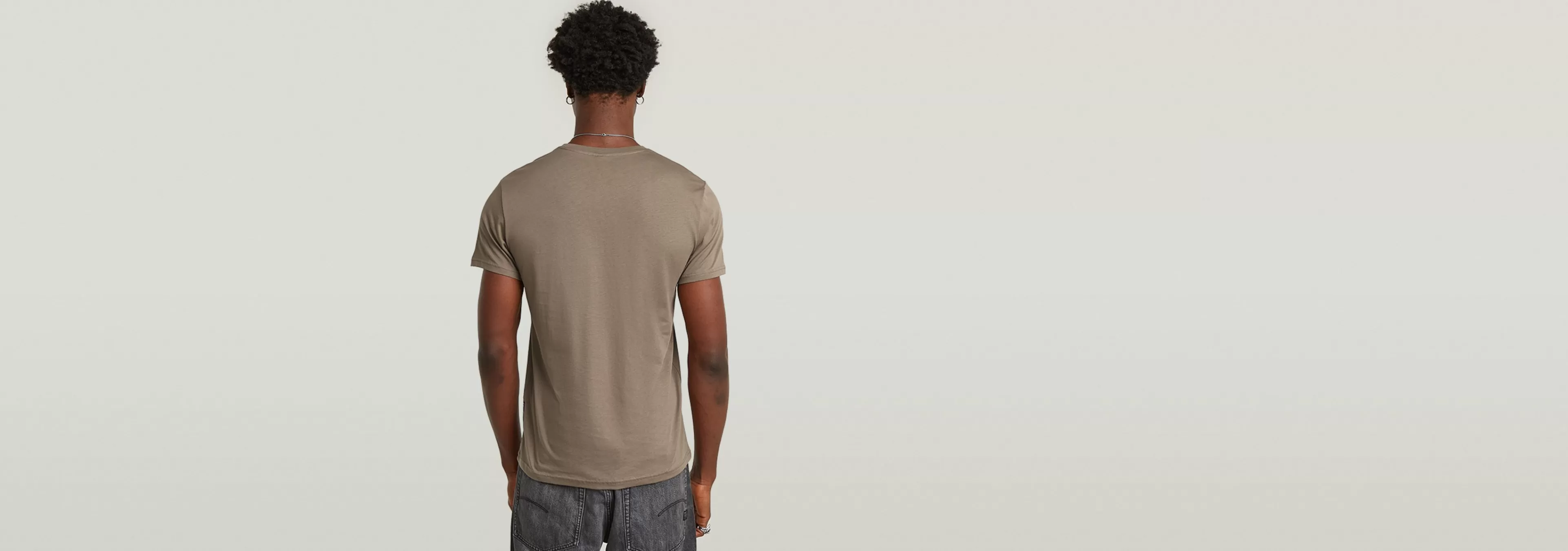 Fashion G-Star Chest Graphic T-Shirt deep walnut