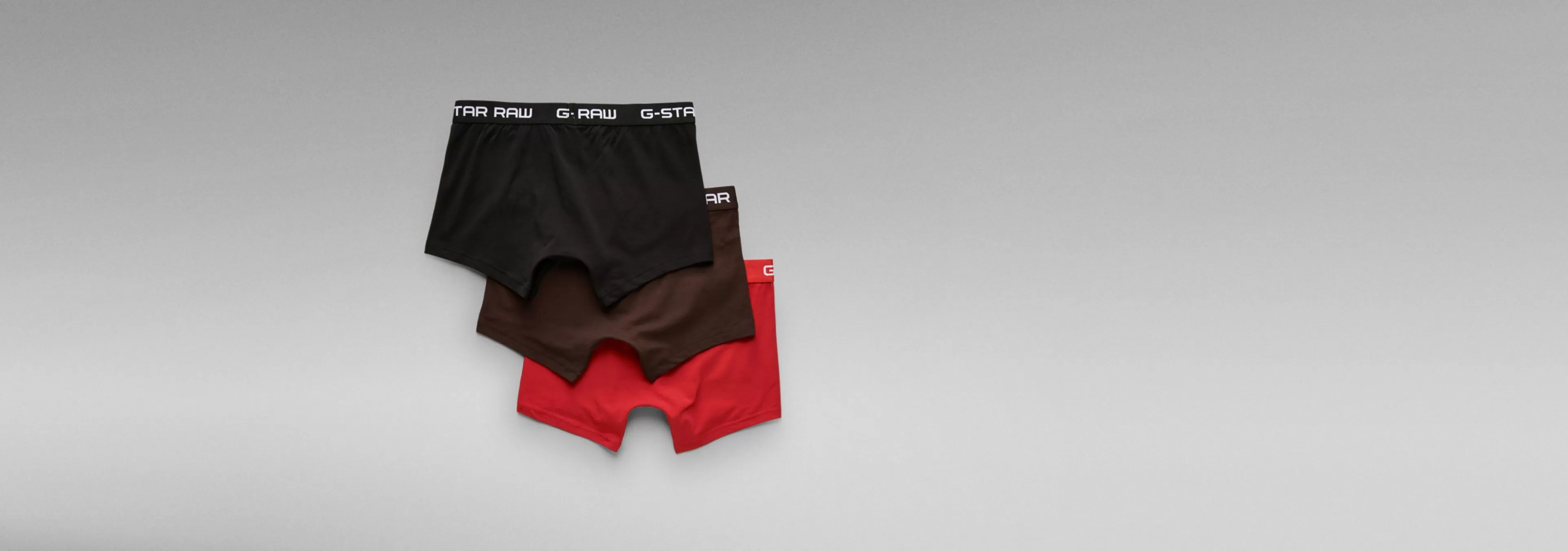 Cheap G-Star Classic Boxer Color Set Van 3 dark flame/deep bordeaux/black