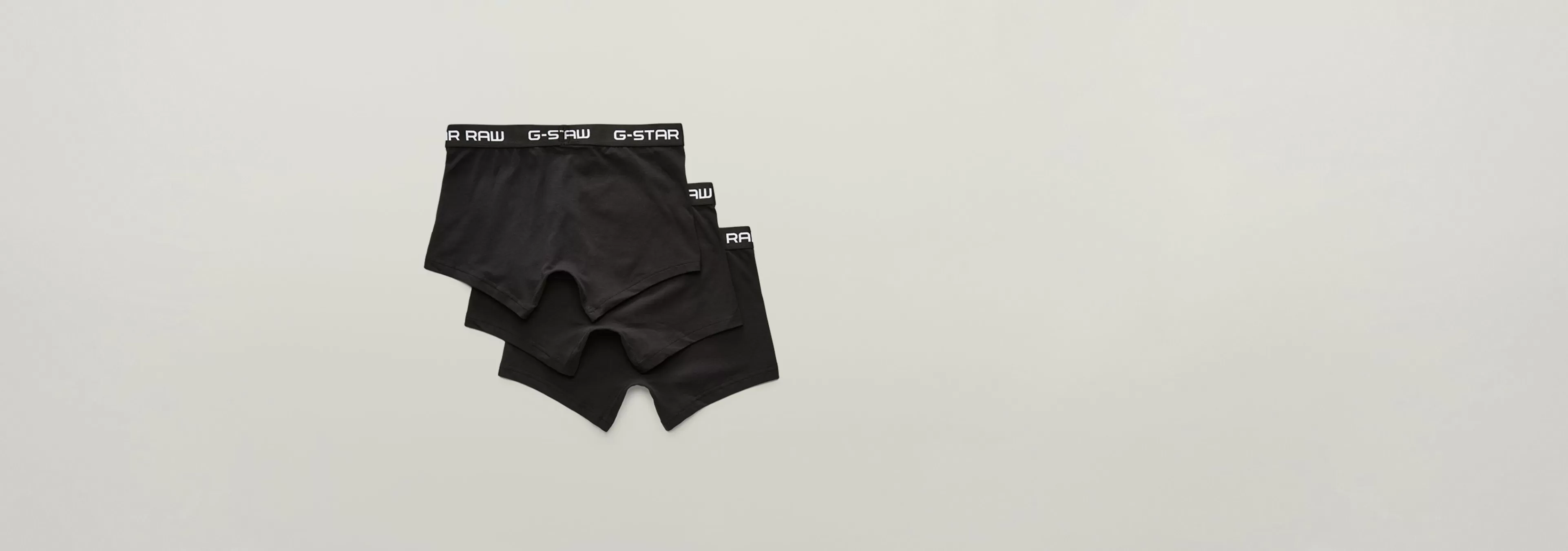 Fashion G-Star Classic Boxer Set Van 3 black